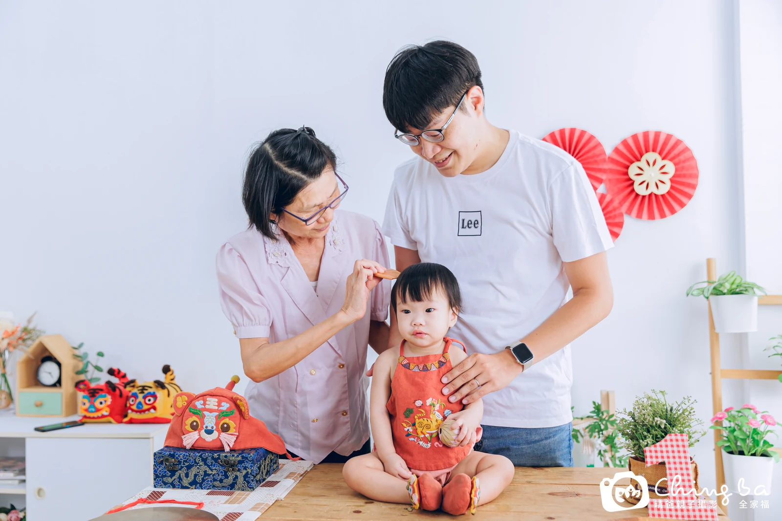 晴的抓周時光——晴爸親子攝影