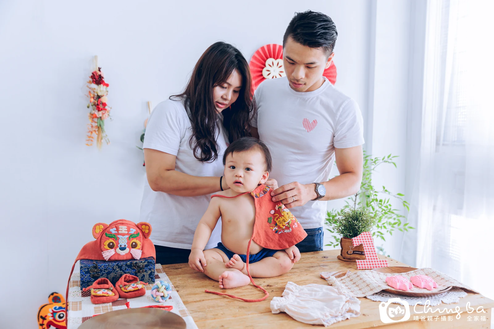 王子麵的抓周時光——晴爸親子攝影