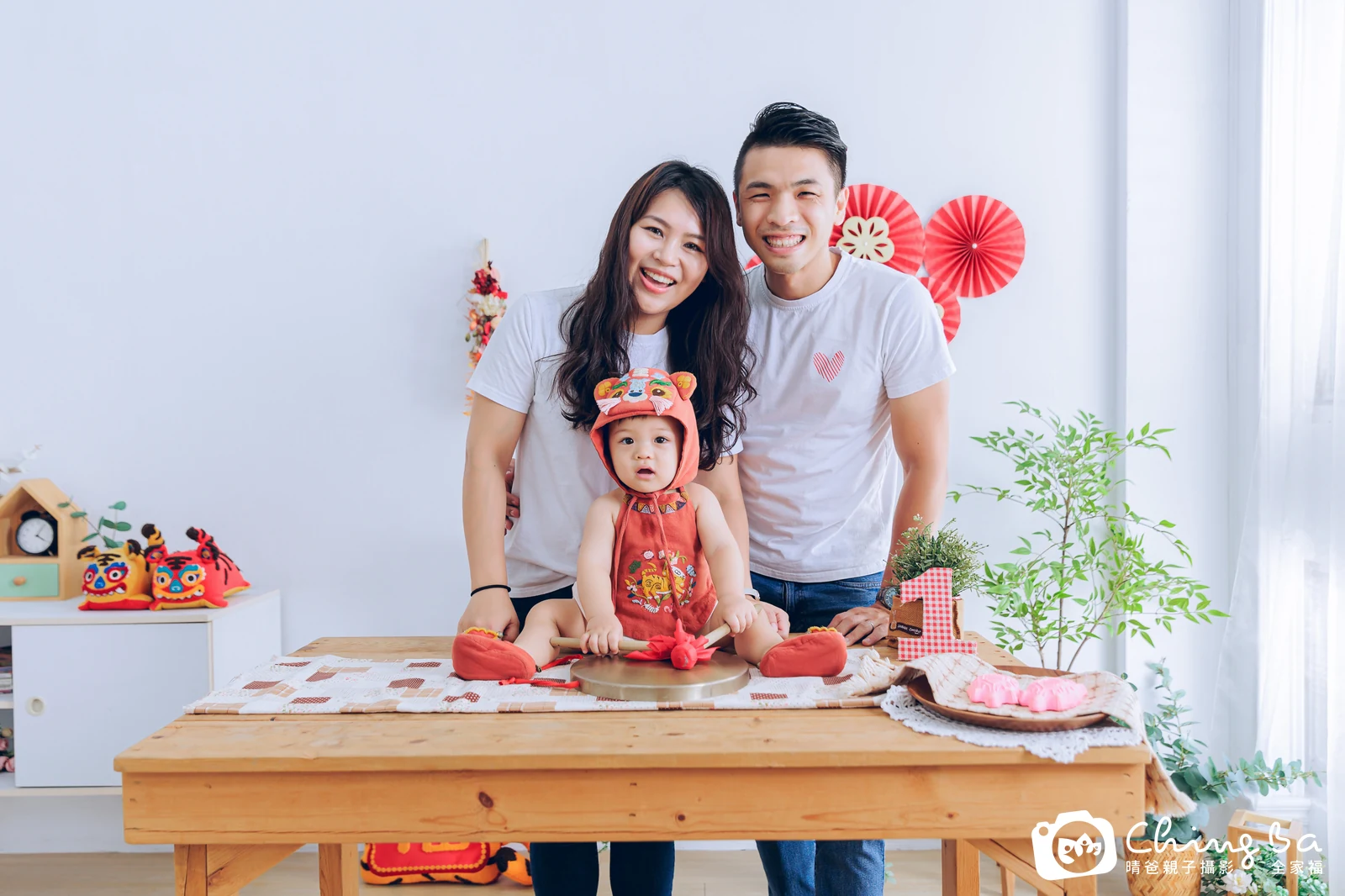 王子麵的抓周時光——晴爸親子攝影