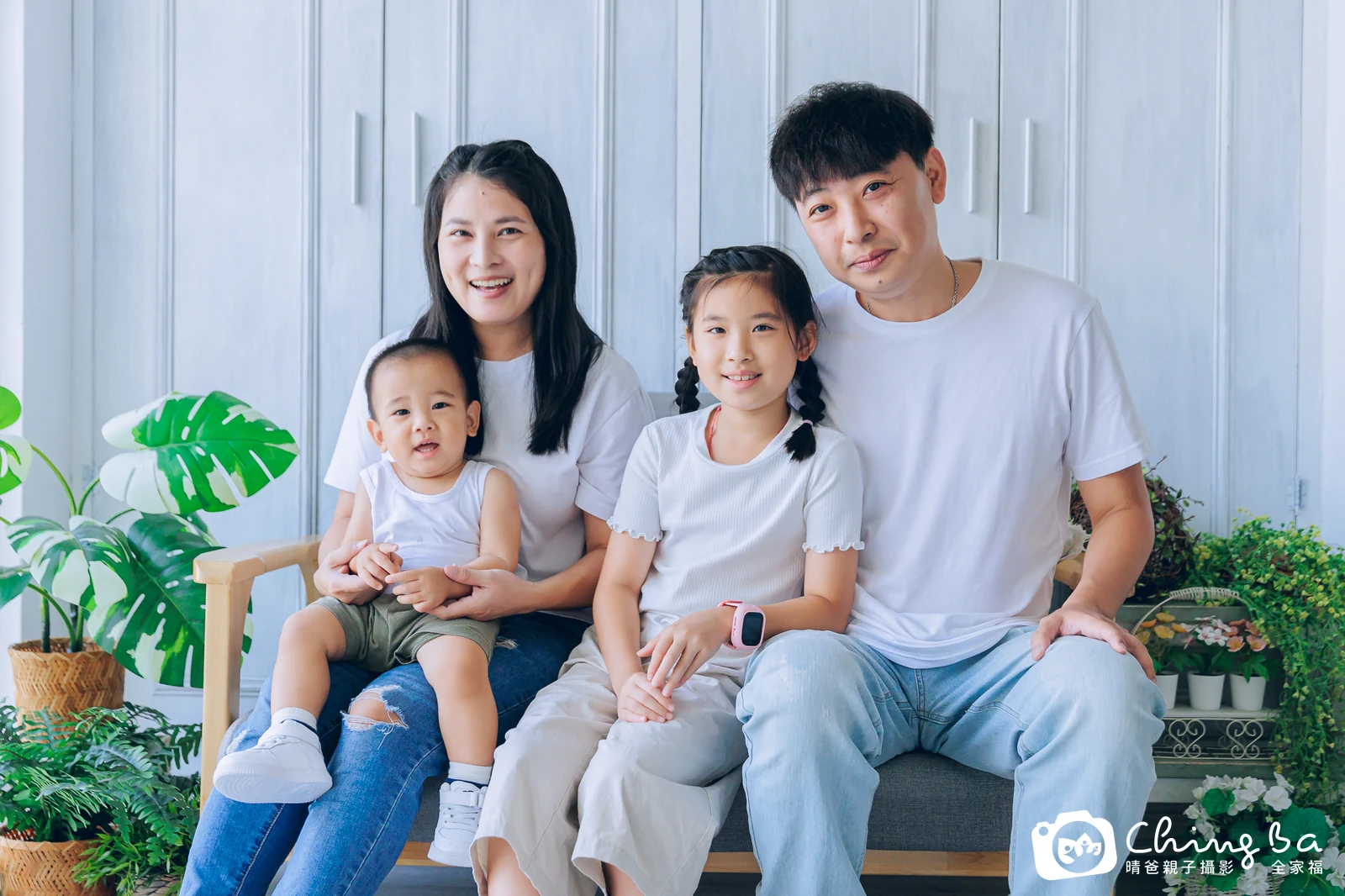 豪豪 1 歲寶貝 台中小家庭抓周紀念照｜晴爸親子攝影