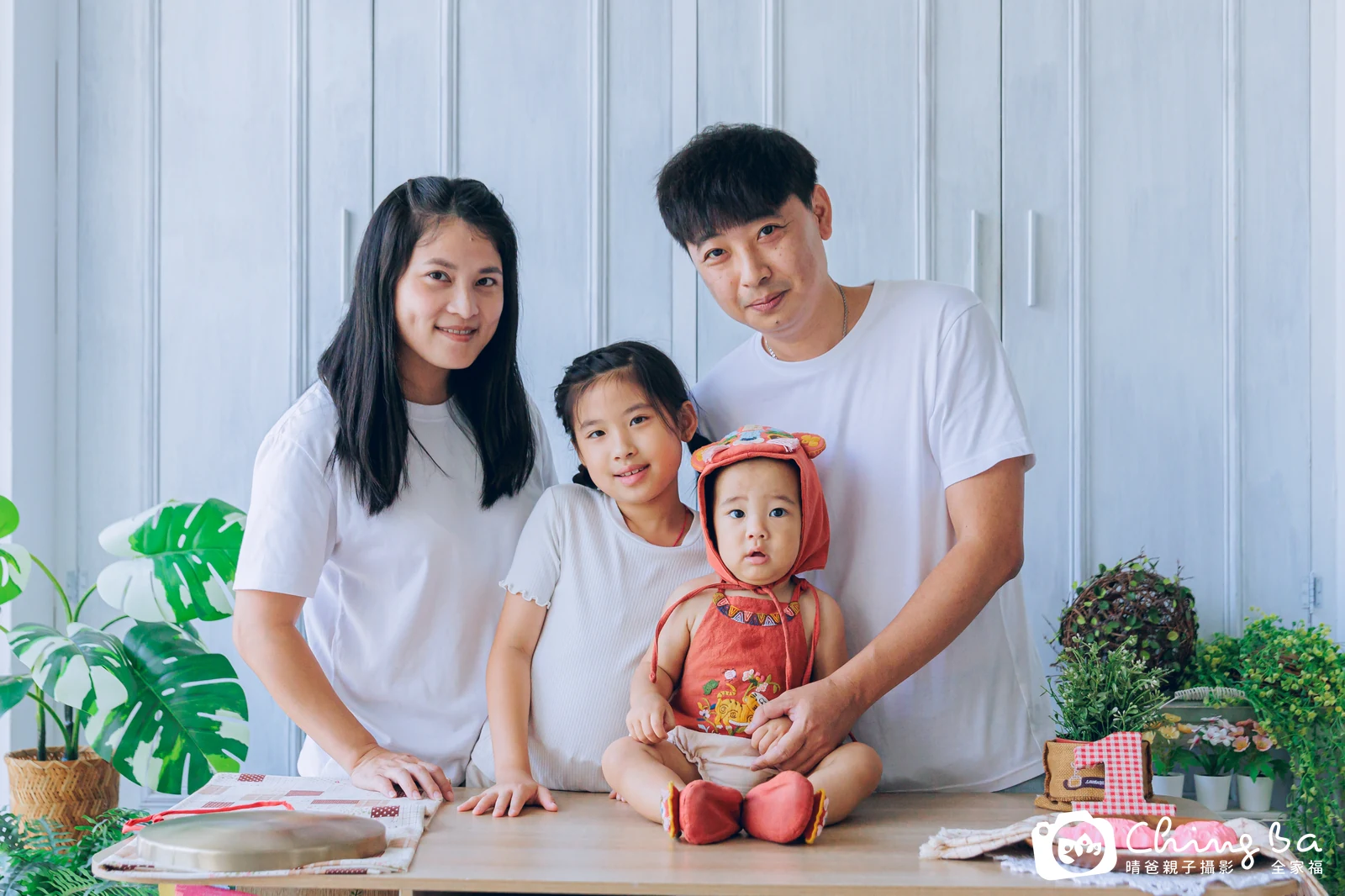 豪豪周歲抓周儀式的紀錄（2024 年夏季）