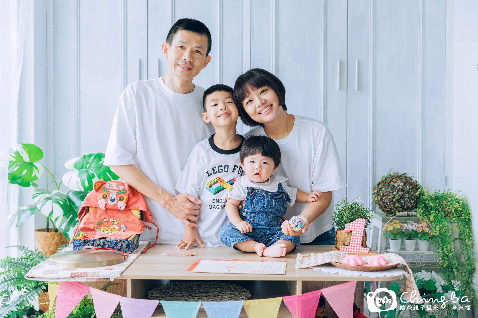 萱萱的抓周時光——晴爸親子攝影