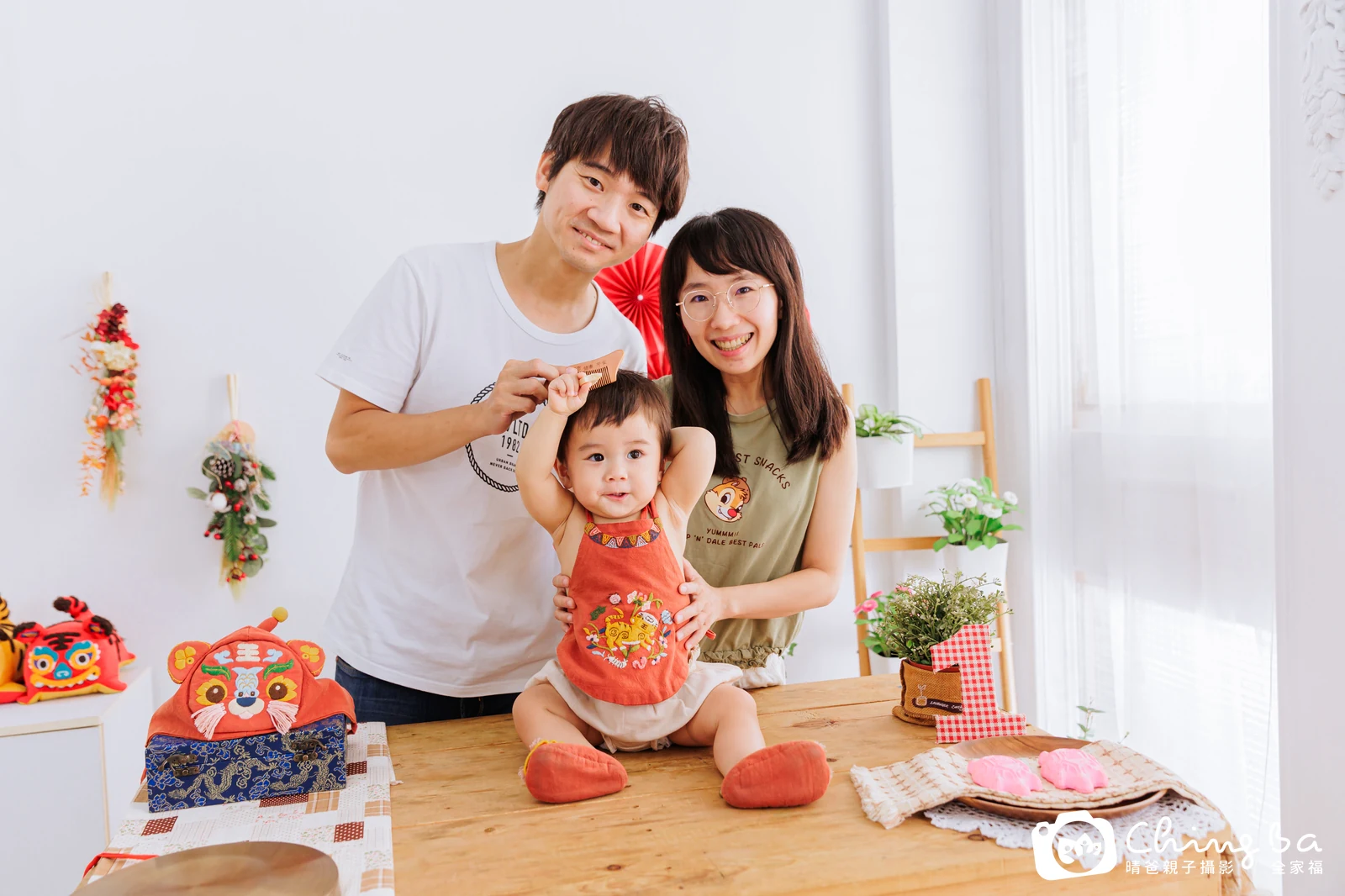 瑀的抓周時光——晴爸親子攝影