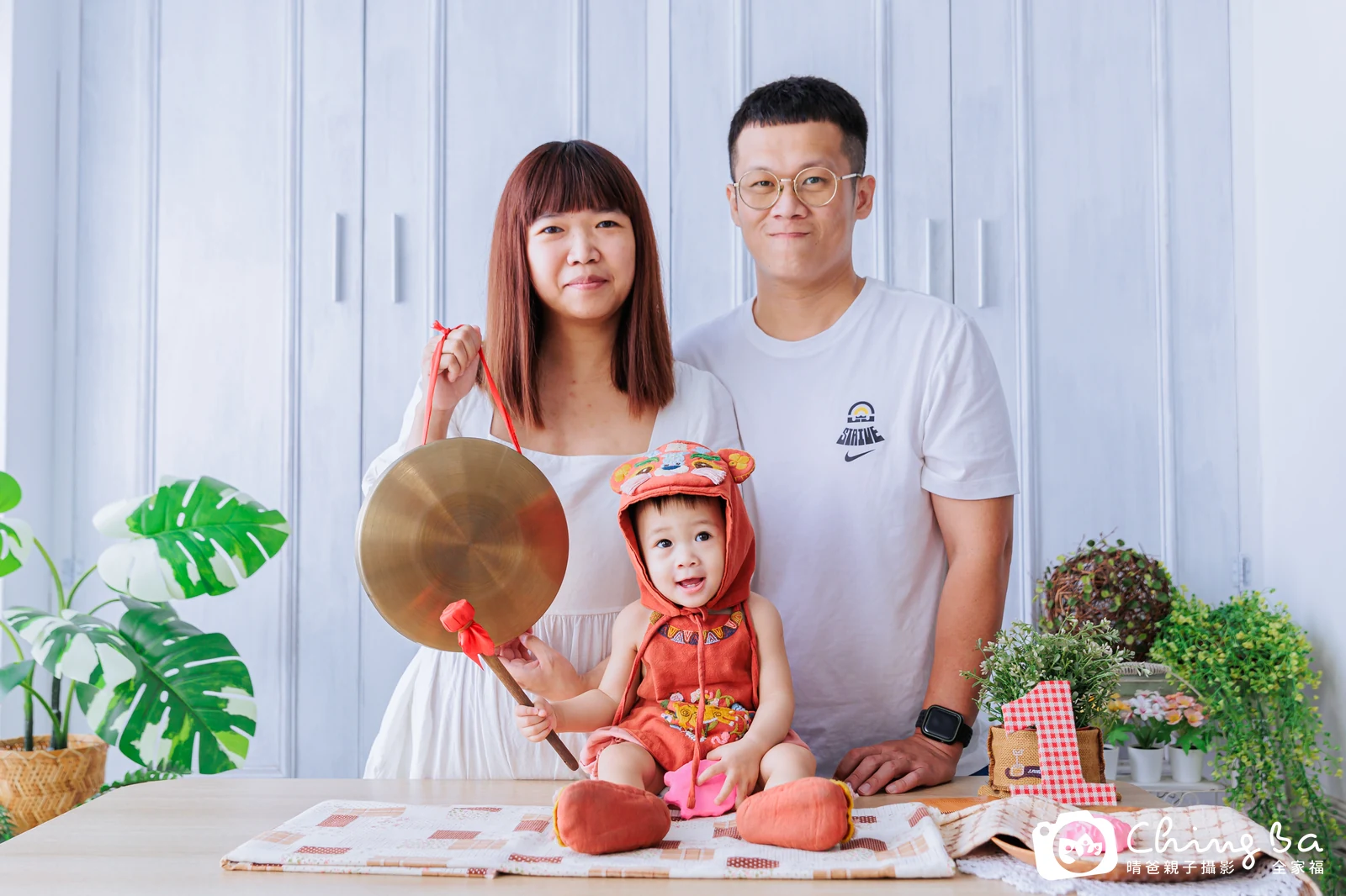 小家庭抓周拍作品｜2023 年秋季｜晴爸親子攝影