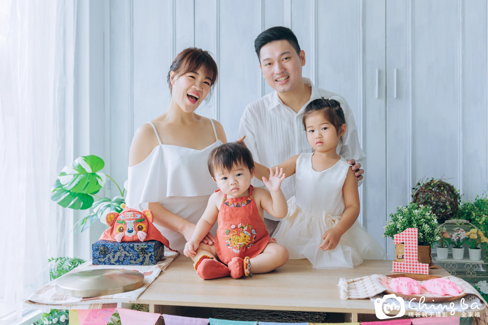 Yuna周歲抓周儀式的紀錄（2025 年秋季）