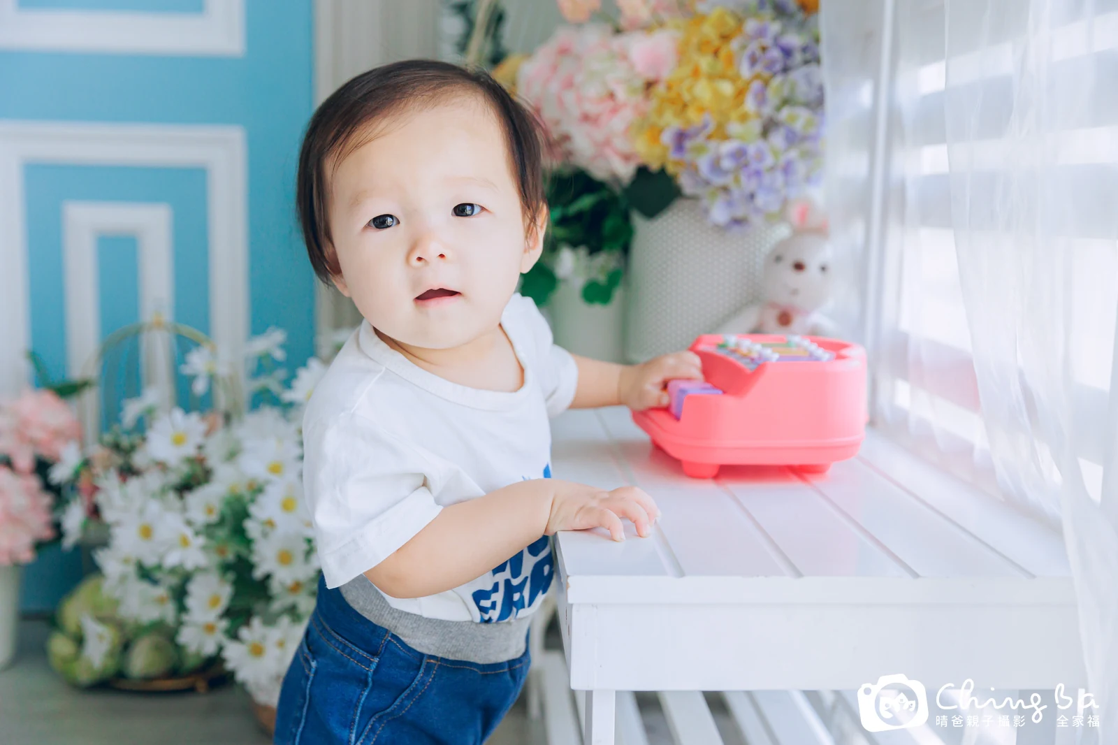 小羅賓周歲抓周儀式的紀錄（2023 年冬季）