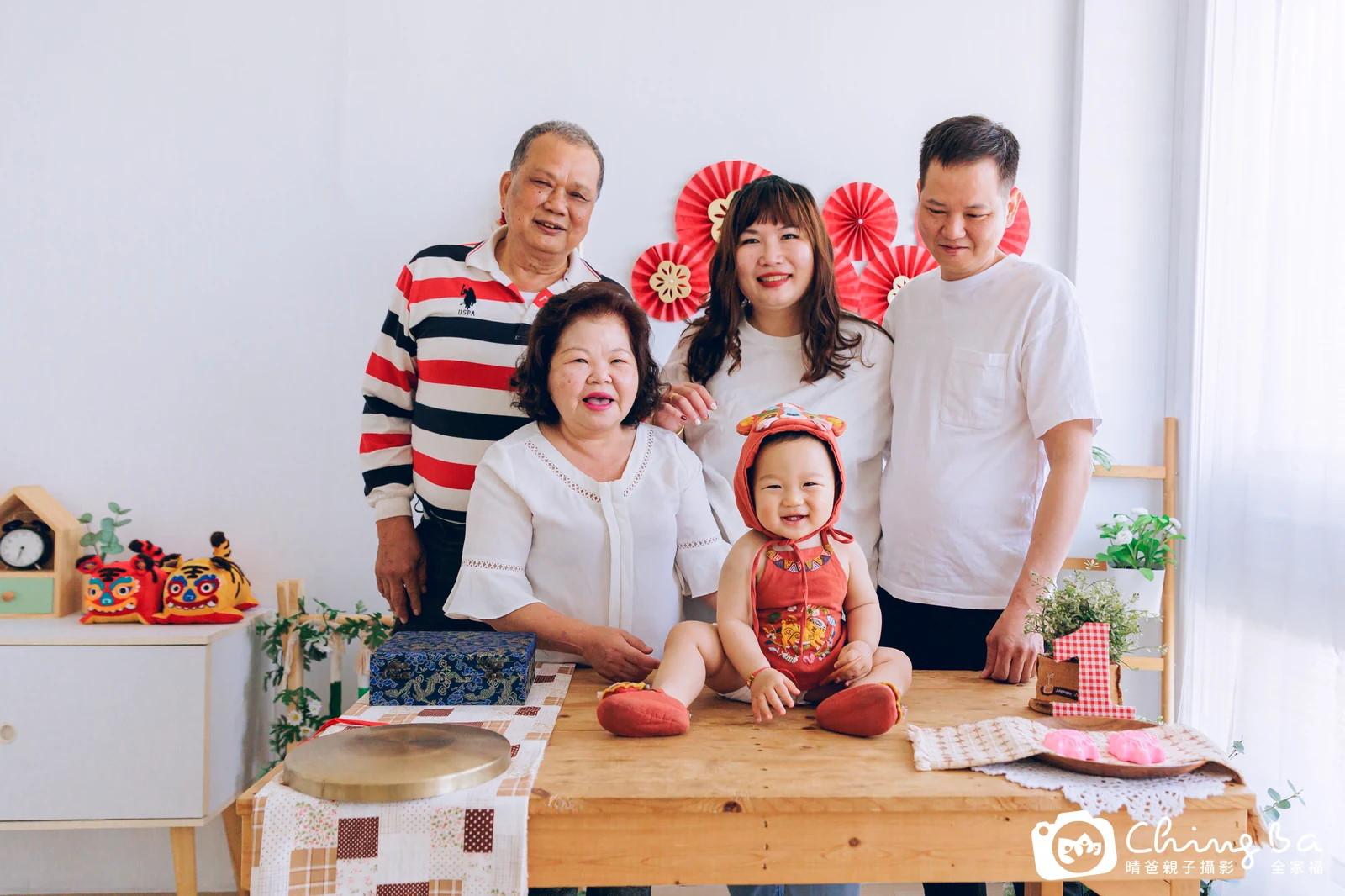 小家庭抓周拍作品｜2023 年春季｜晴爸親子攝影