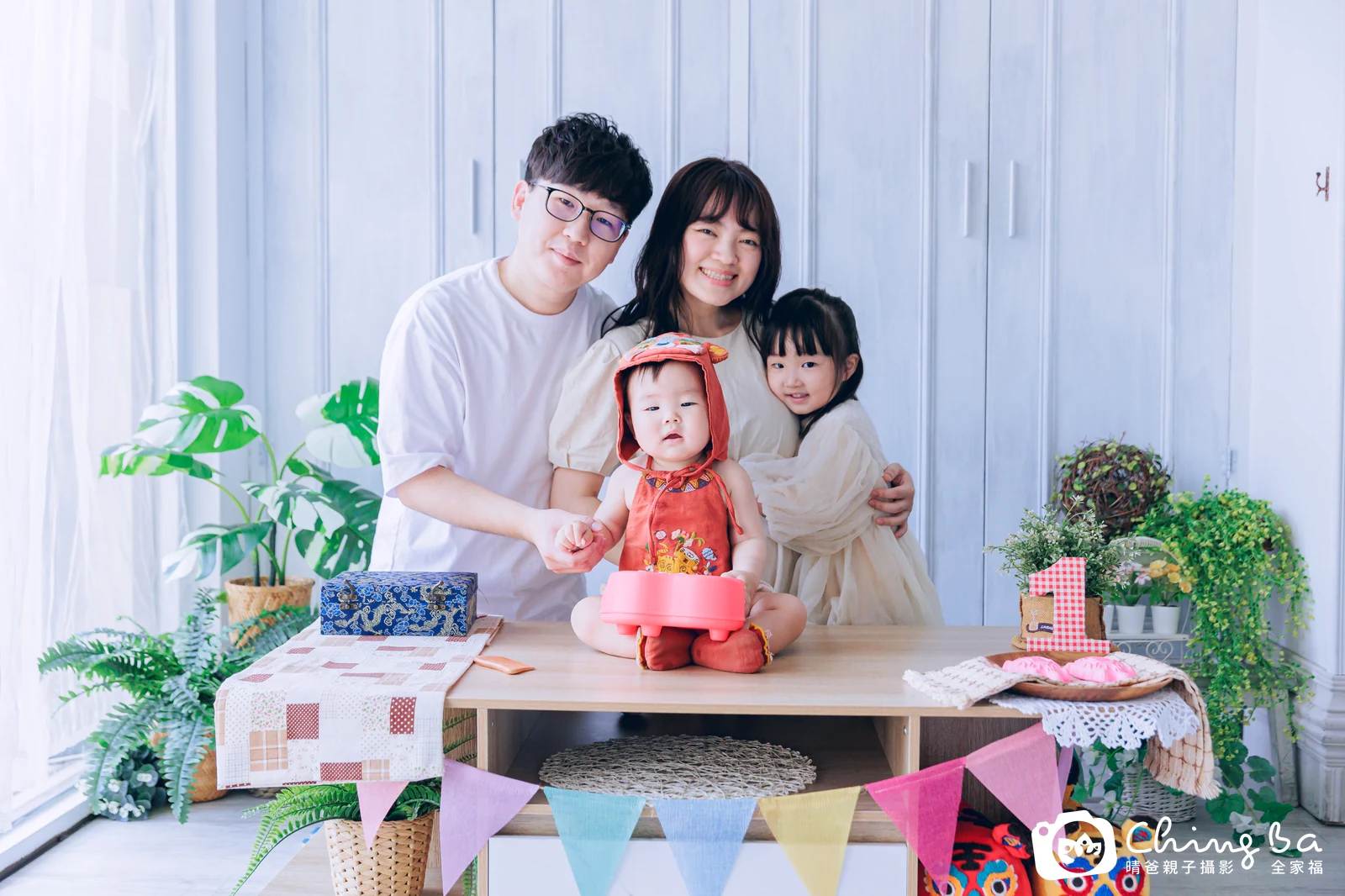 阿弟的抓周時光——晴爸親子攝影