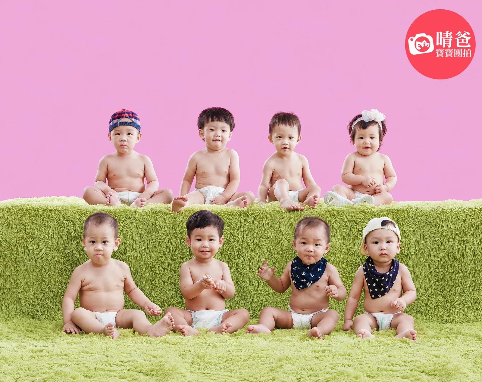 寶寶團拍作品|2018 年秋季|晴爸親子攝影