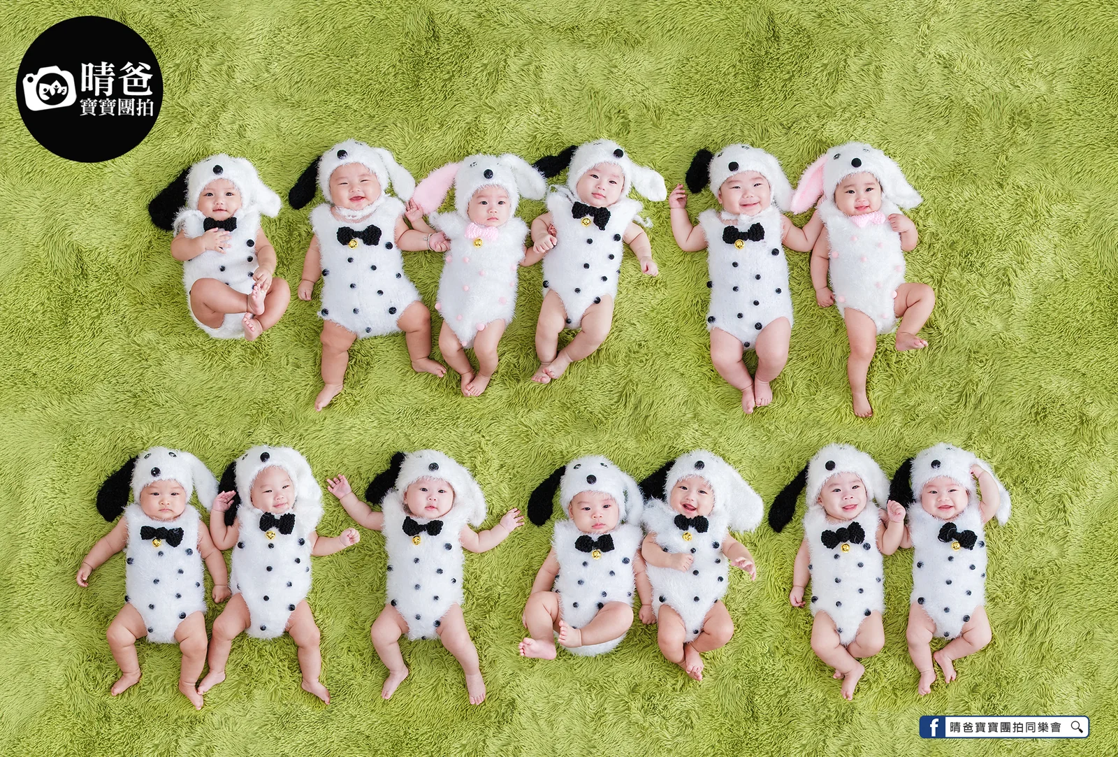 寶寶團拍作品|2018 年秋季|晴爸親子攝影