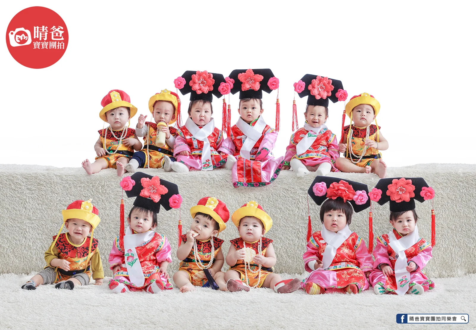 寶寶團拍作品|2018 年春季|晴爸親子攝影