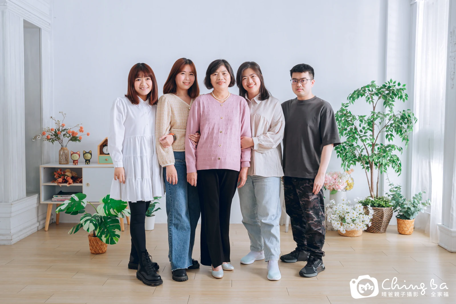 家族合照——晴爸親子攝影