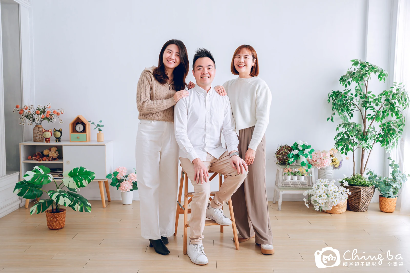 家族合照——晴爸親子攝影