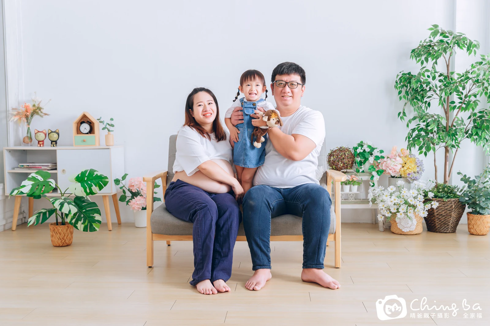 家族合照——晴爸親子攝影
