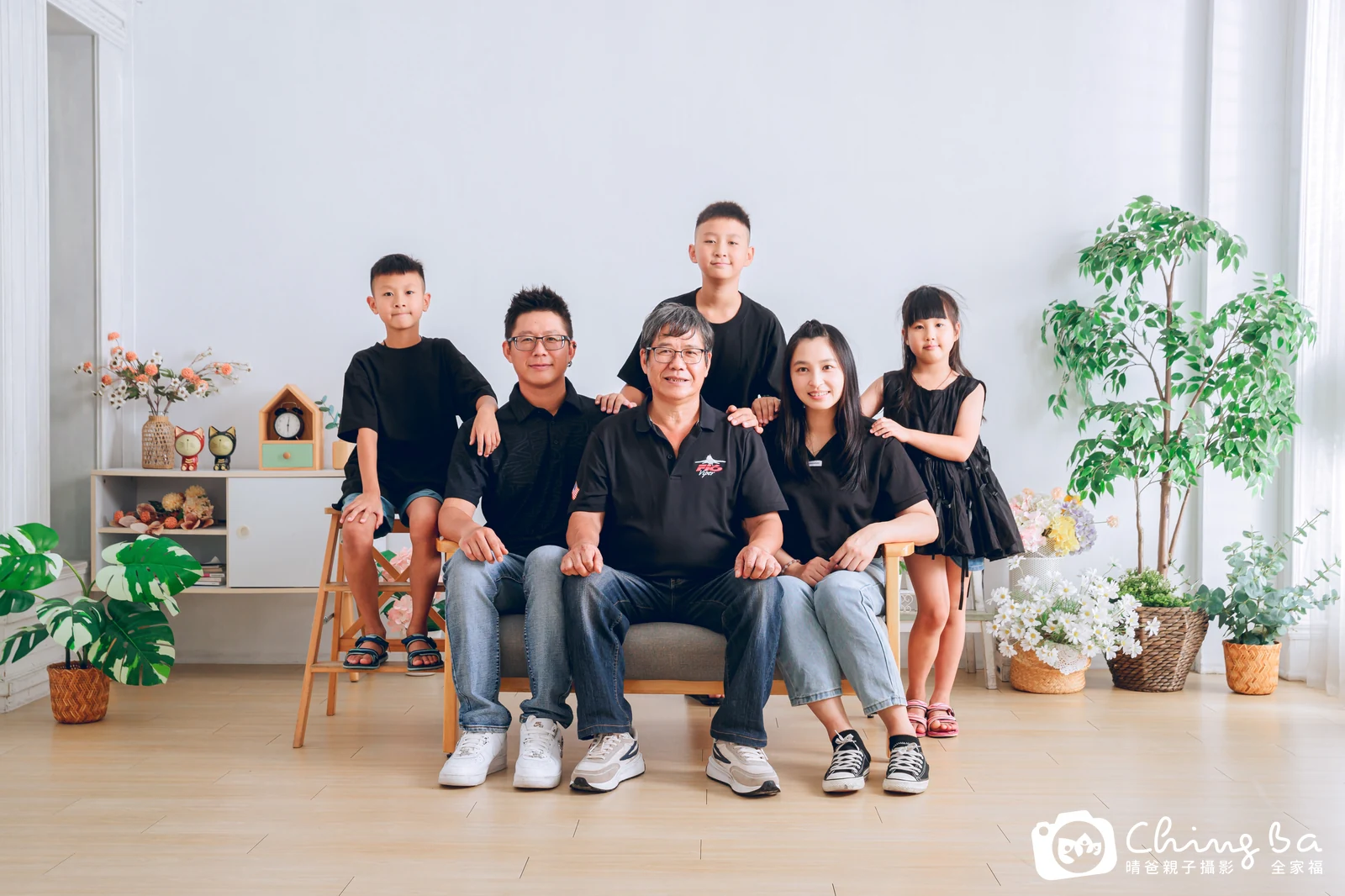 台中家族全家福攝影｜三代同堂