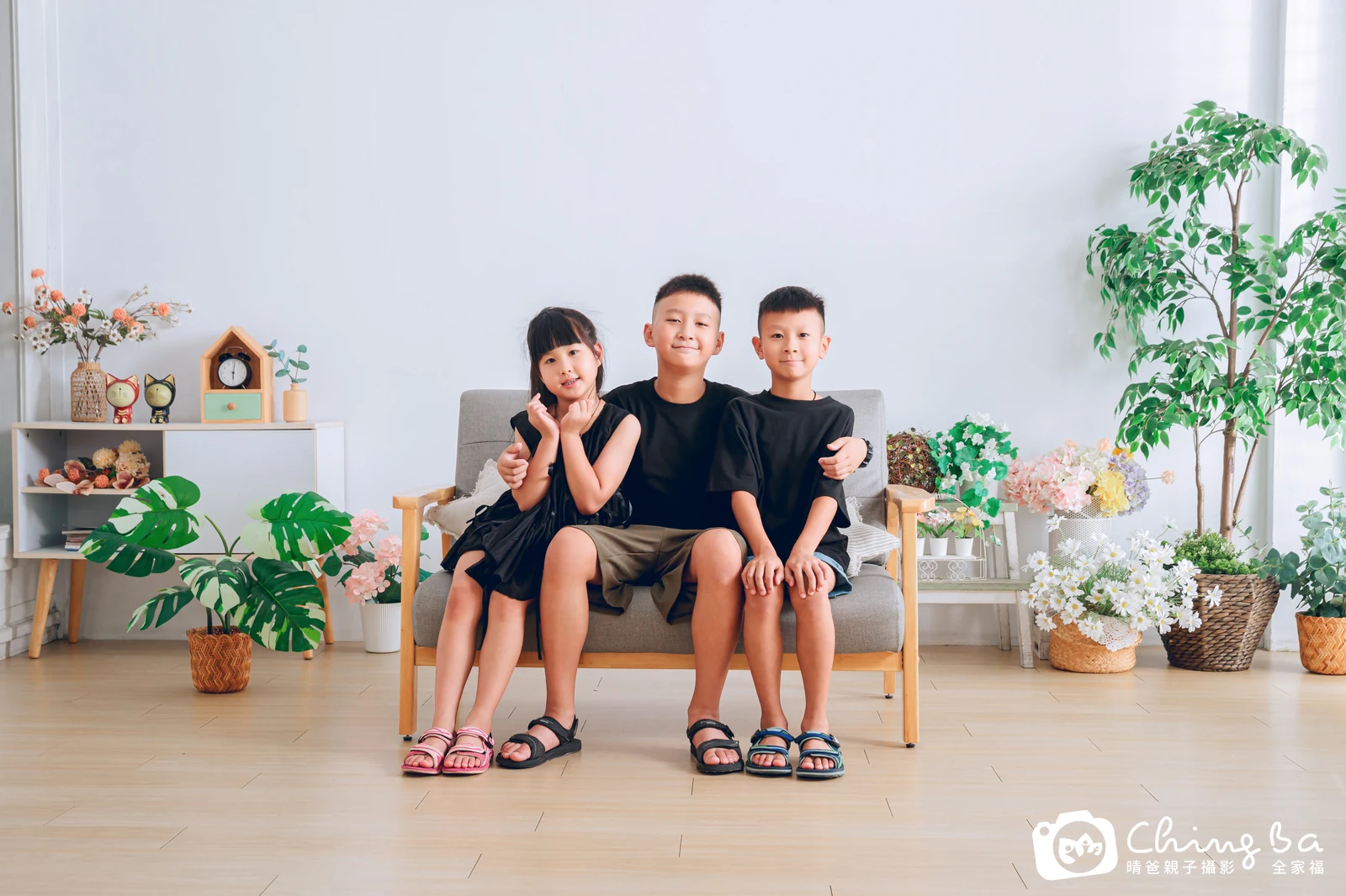 家族合照——晴爸親子攝影