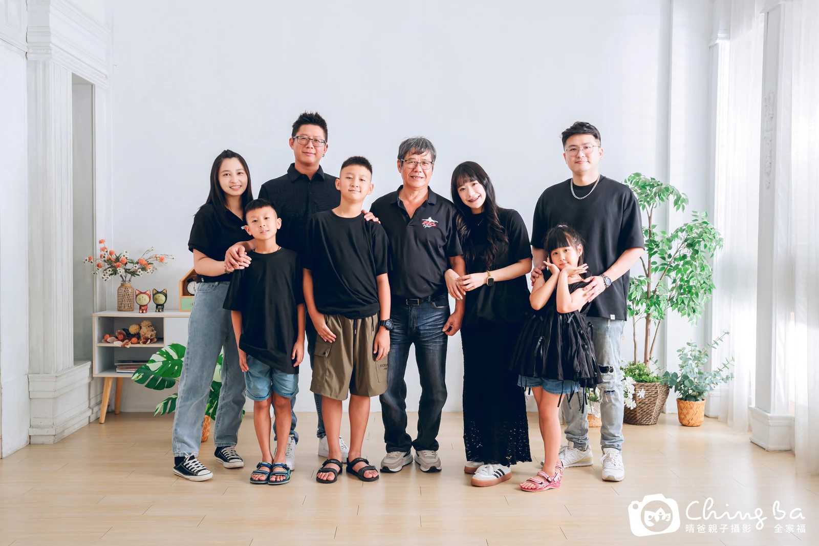 台中家族全家福攝影｜三代同堂