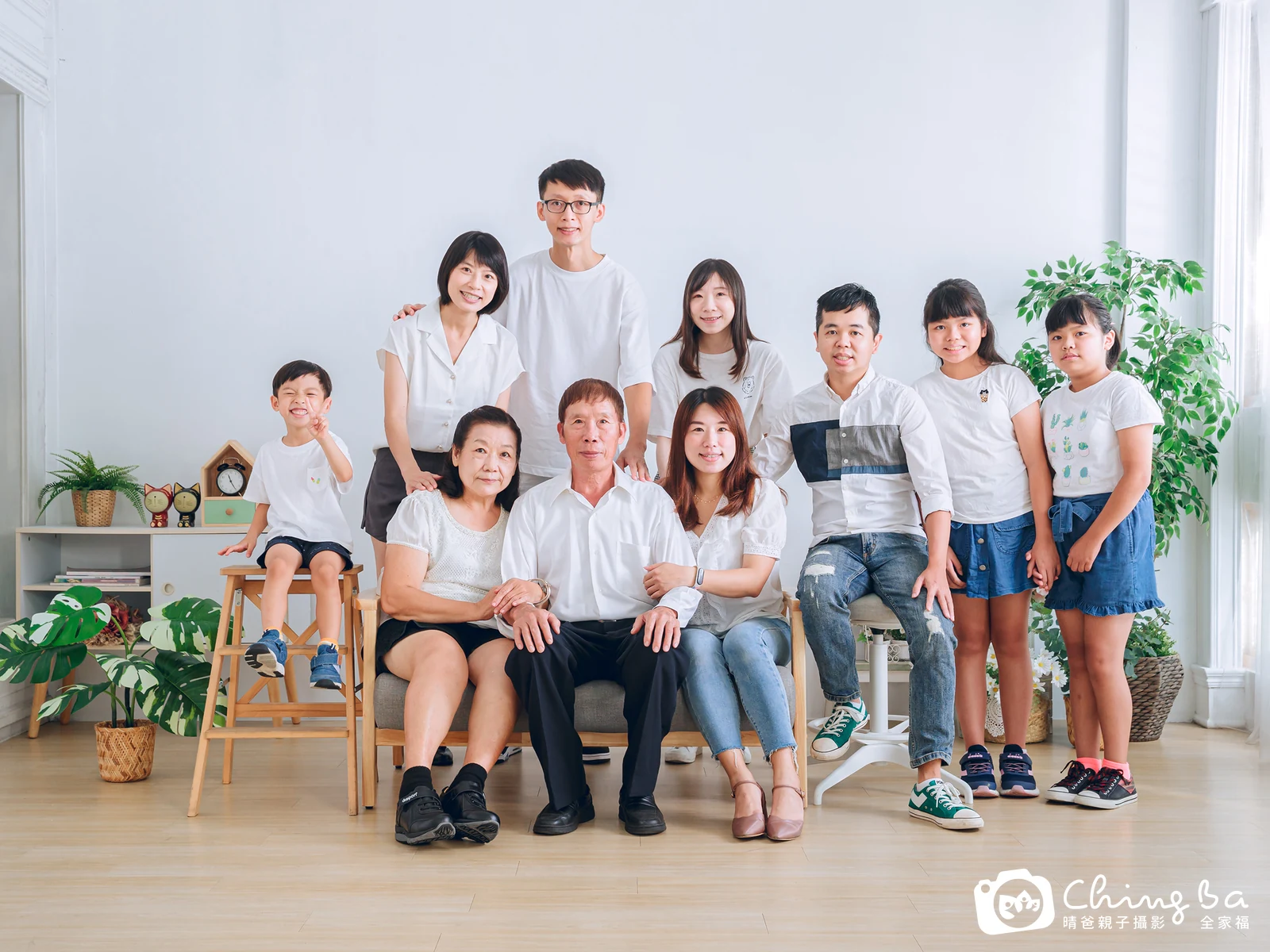 家族全家福作品｜2022 年秋季｜晴爸親子攝影