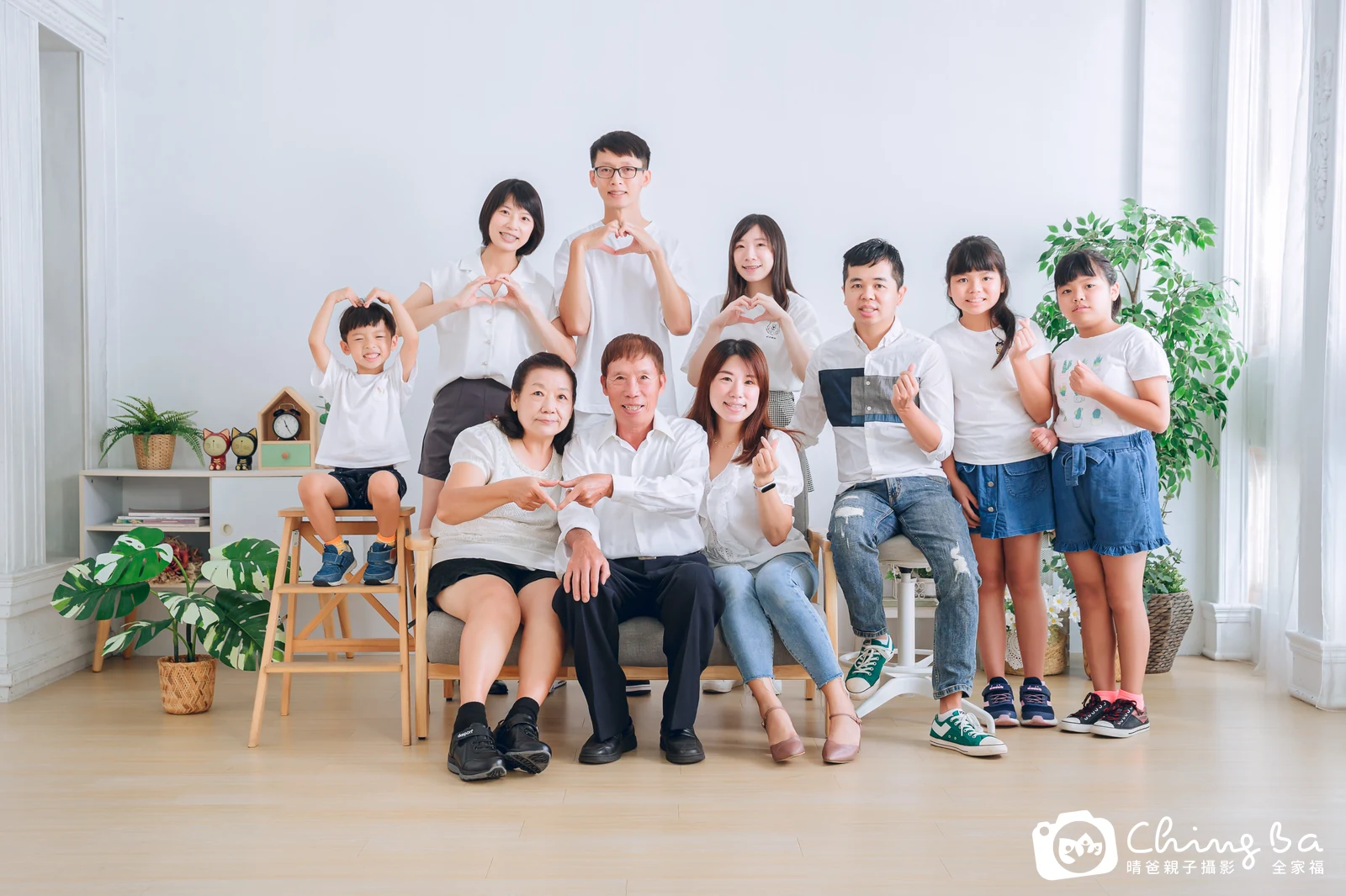 台中家族全家福攝影｜三代同堂