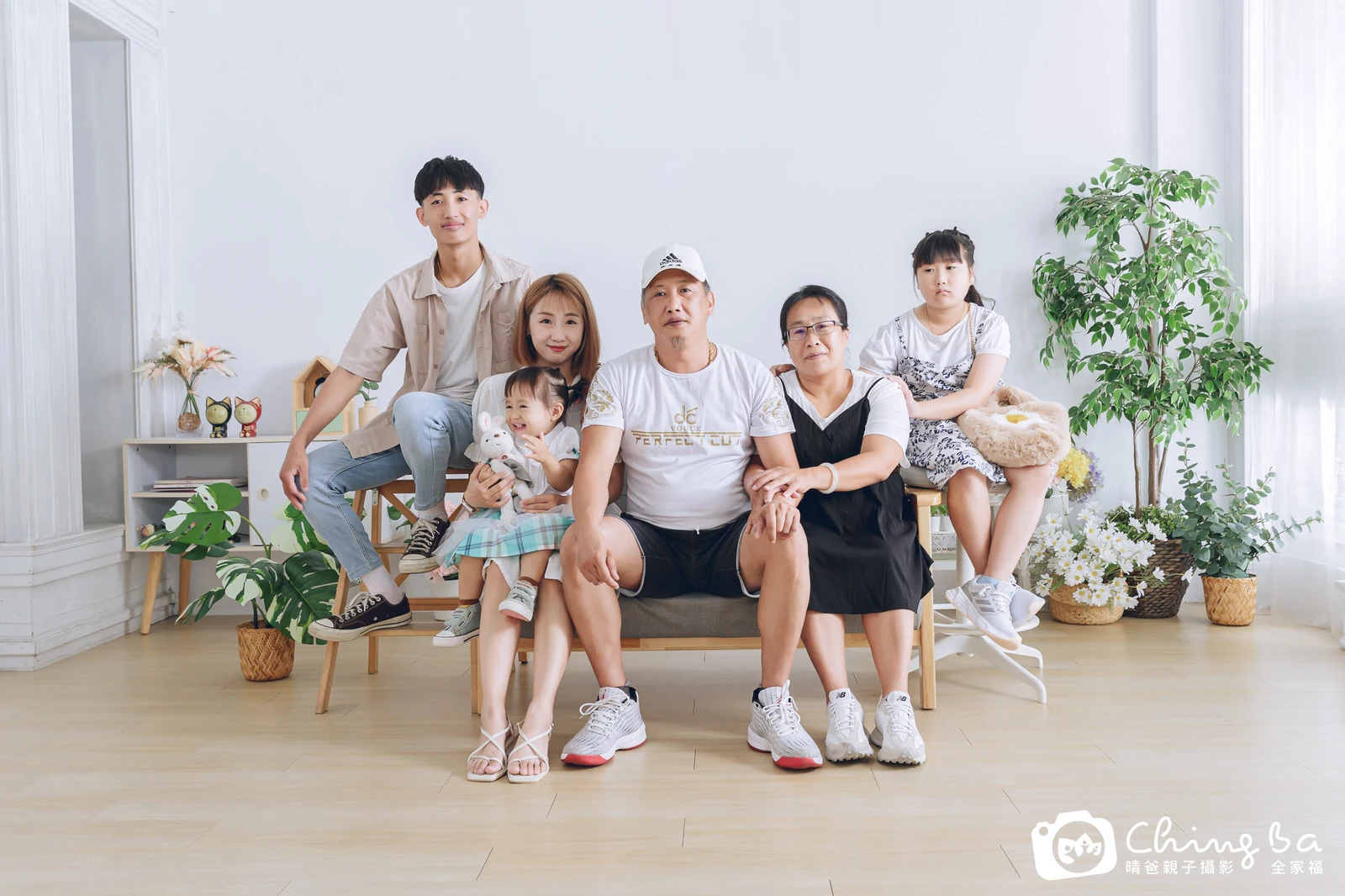家族全家福作品｜2023 年夏季｜晴爸親子攝影