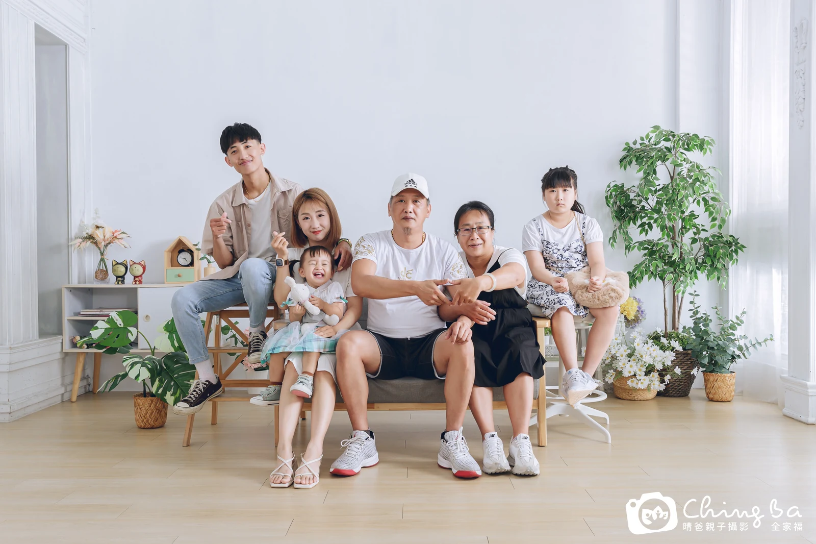台中家族全家福攝影|三代同堂