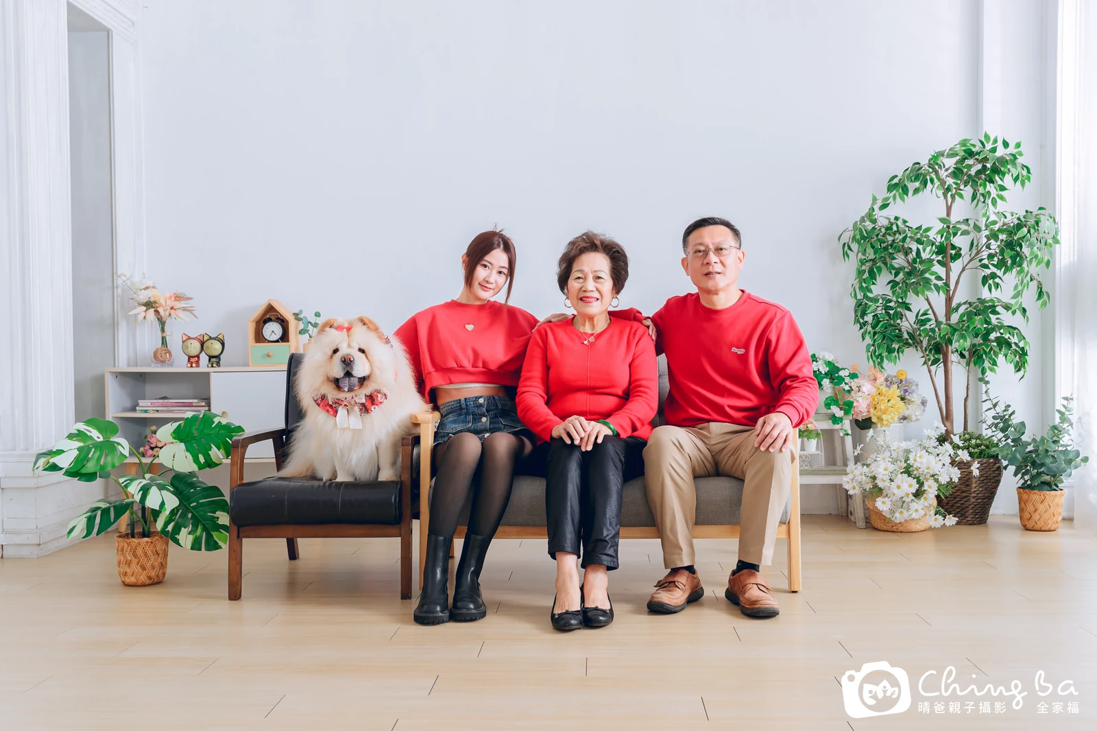 台中家族全家福攝影|四代同堂