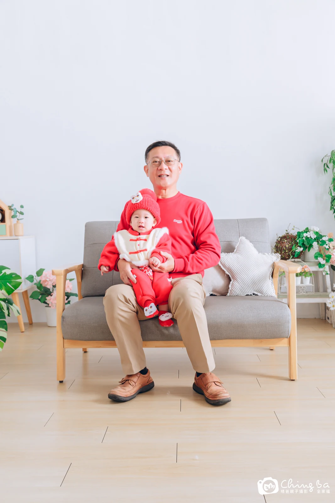 台中家族全家福攝影|四代同堂