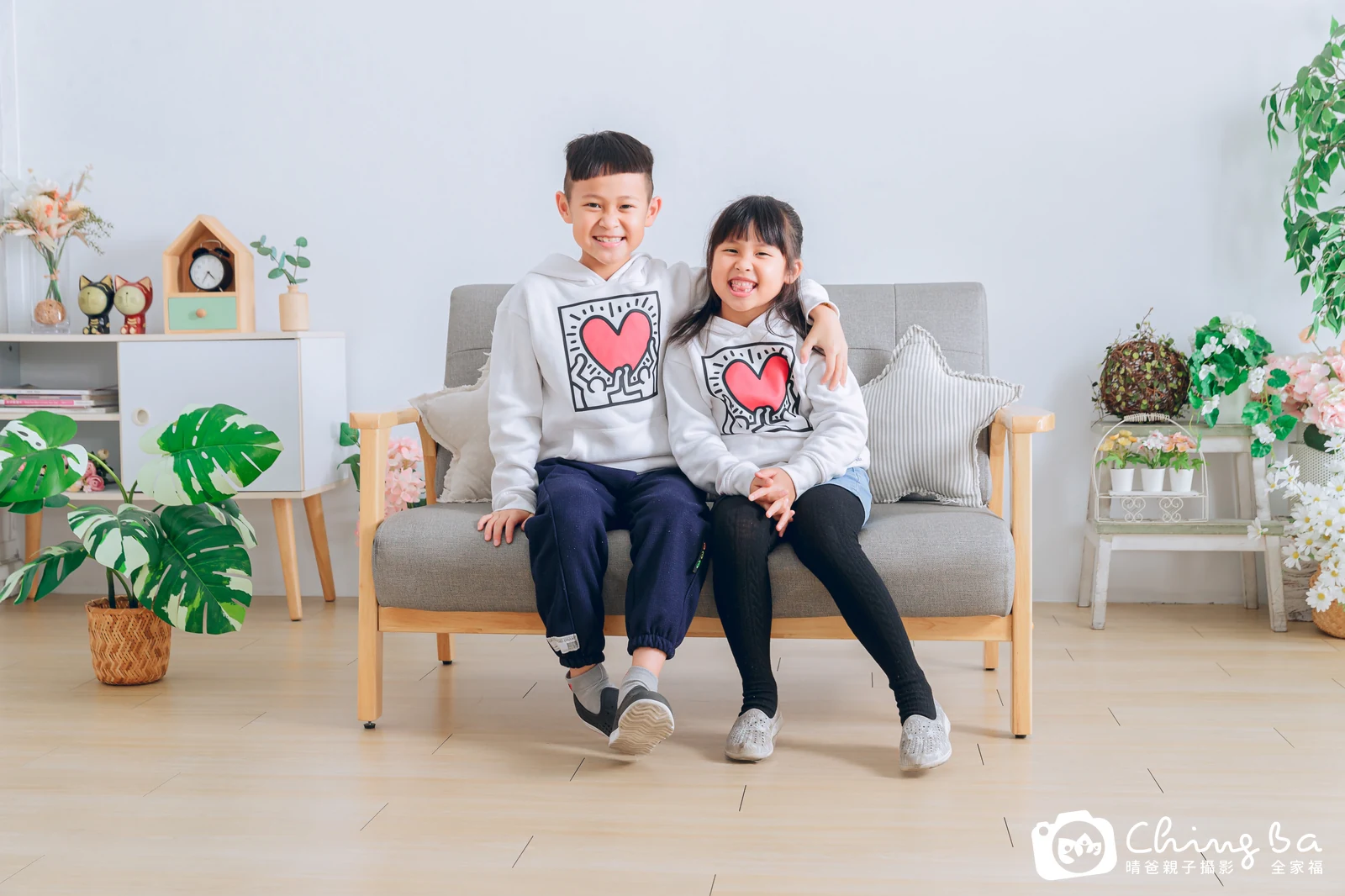 家族全家福作品｜2024 年春季｜晴爸親子攝影