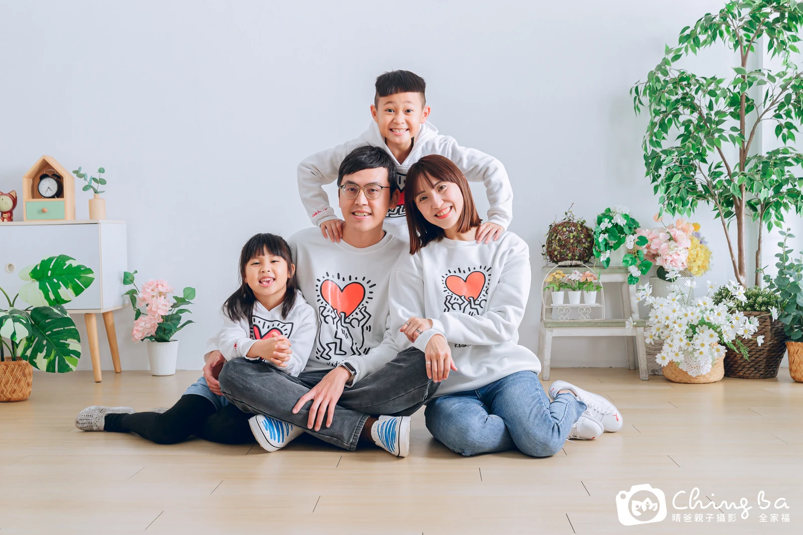 家族合照——晴爸親子攝影