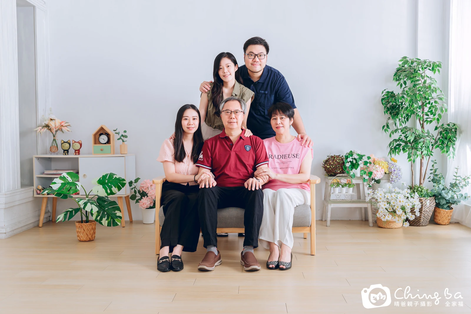 家族全家福作品｜2023 年夏季｜晴爸親子攝影