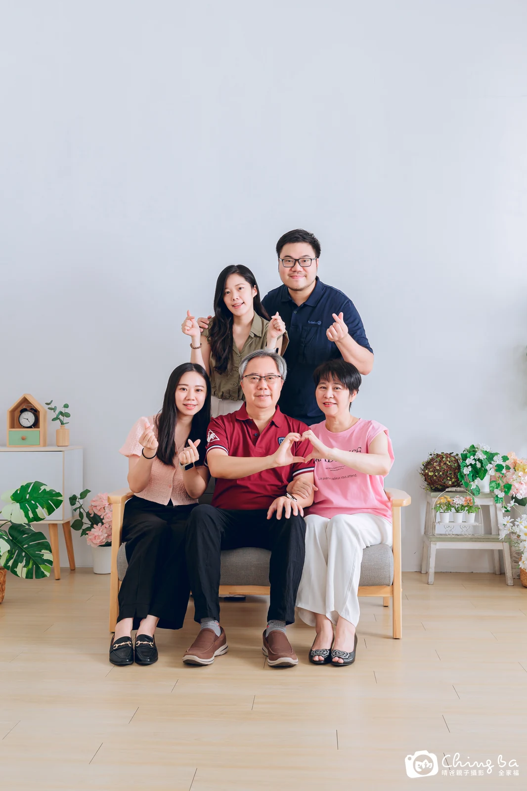 台中家族全家福攝影|兩代