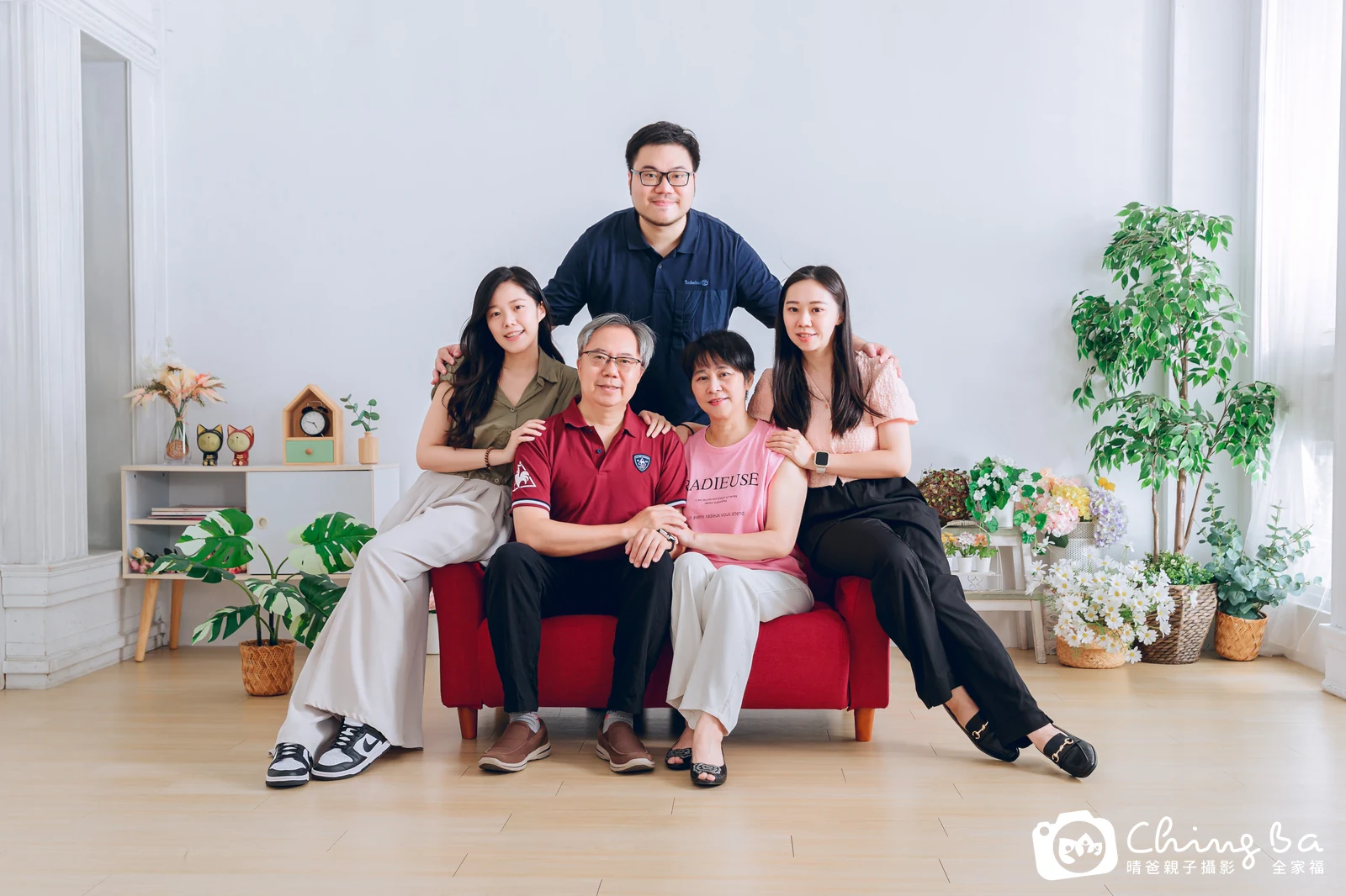 家族合照——晴爸親子攝影