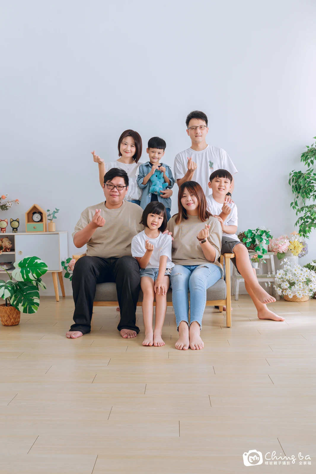 台中家族全家福攝影｜兩代