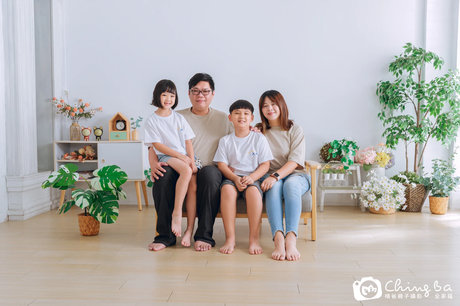 家族全家福作品｜2024 年冬季｜晴爸親子攝影