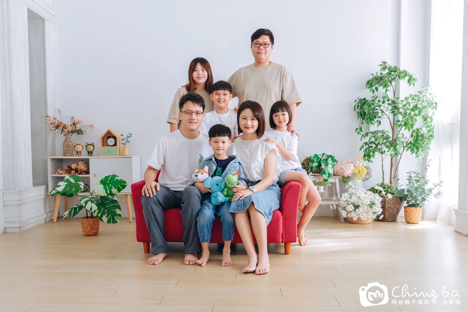 家族合照——晴爸親子攝影