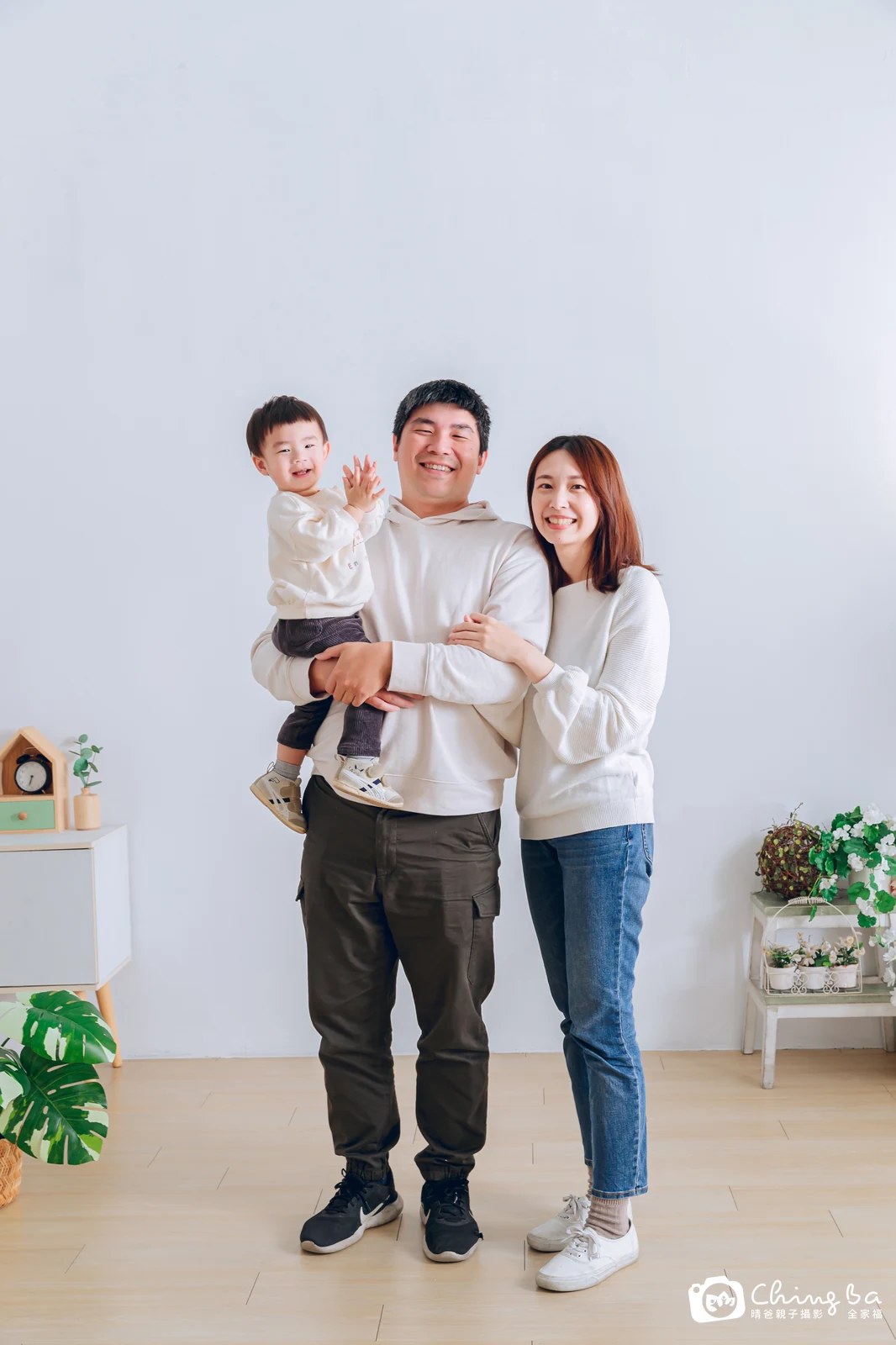 家族合照——晴爸親子攝影