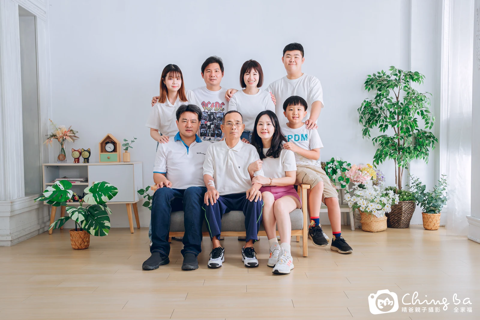 家族全家福作品｜2023 年秋季｜晴爸親子攝影