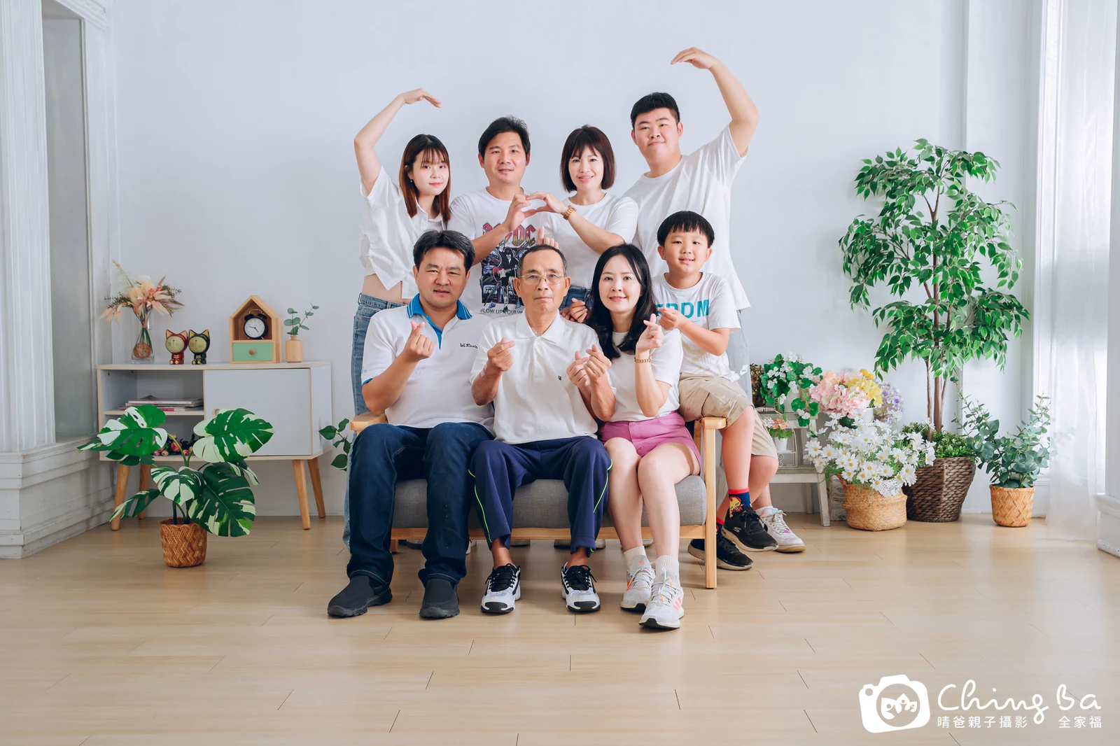 台中家族全家福攝影|三代同堂