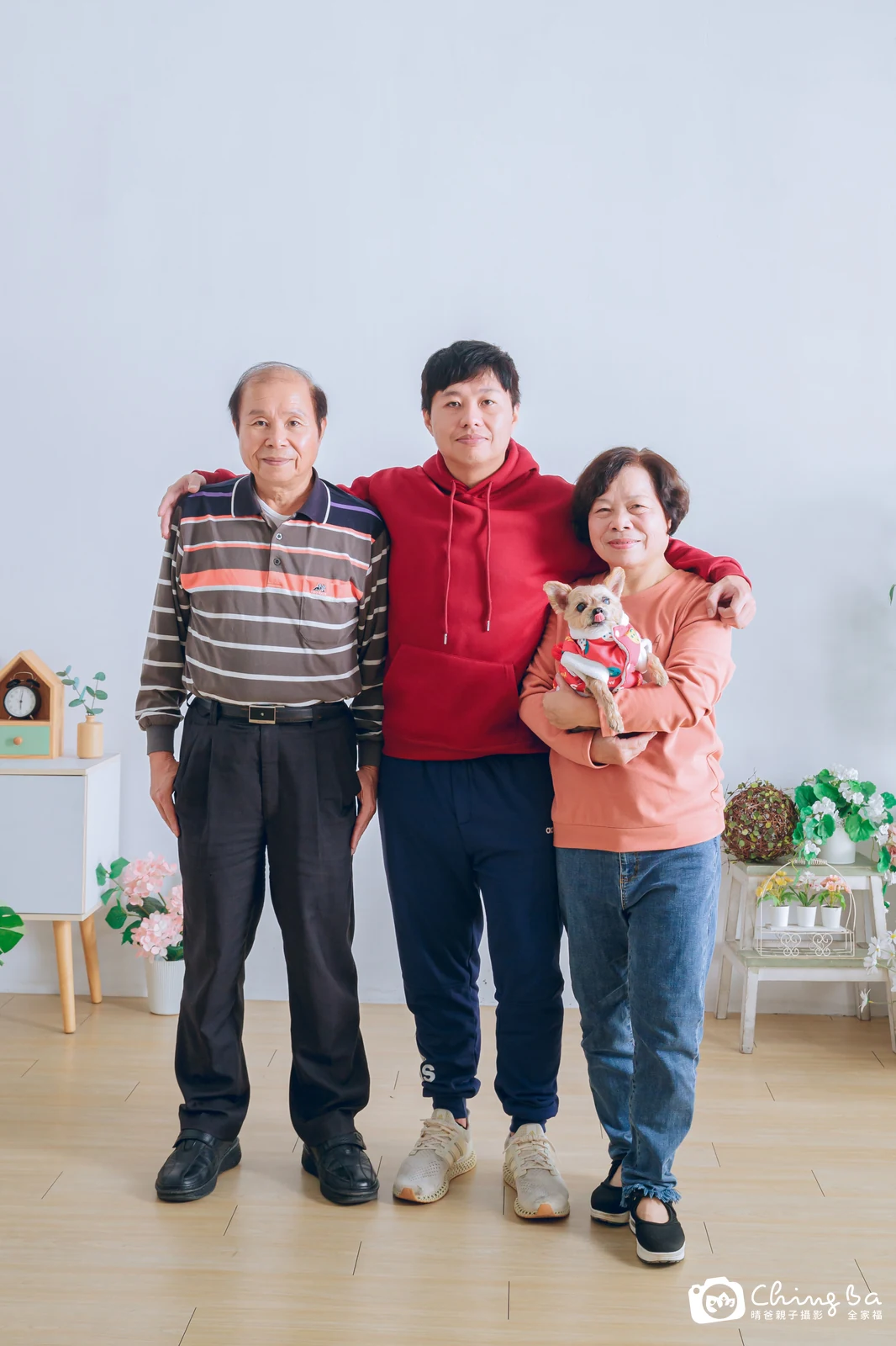 家族合照——晴爸親子攝影