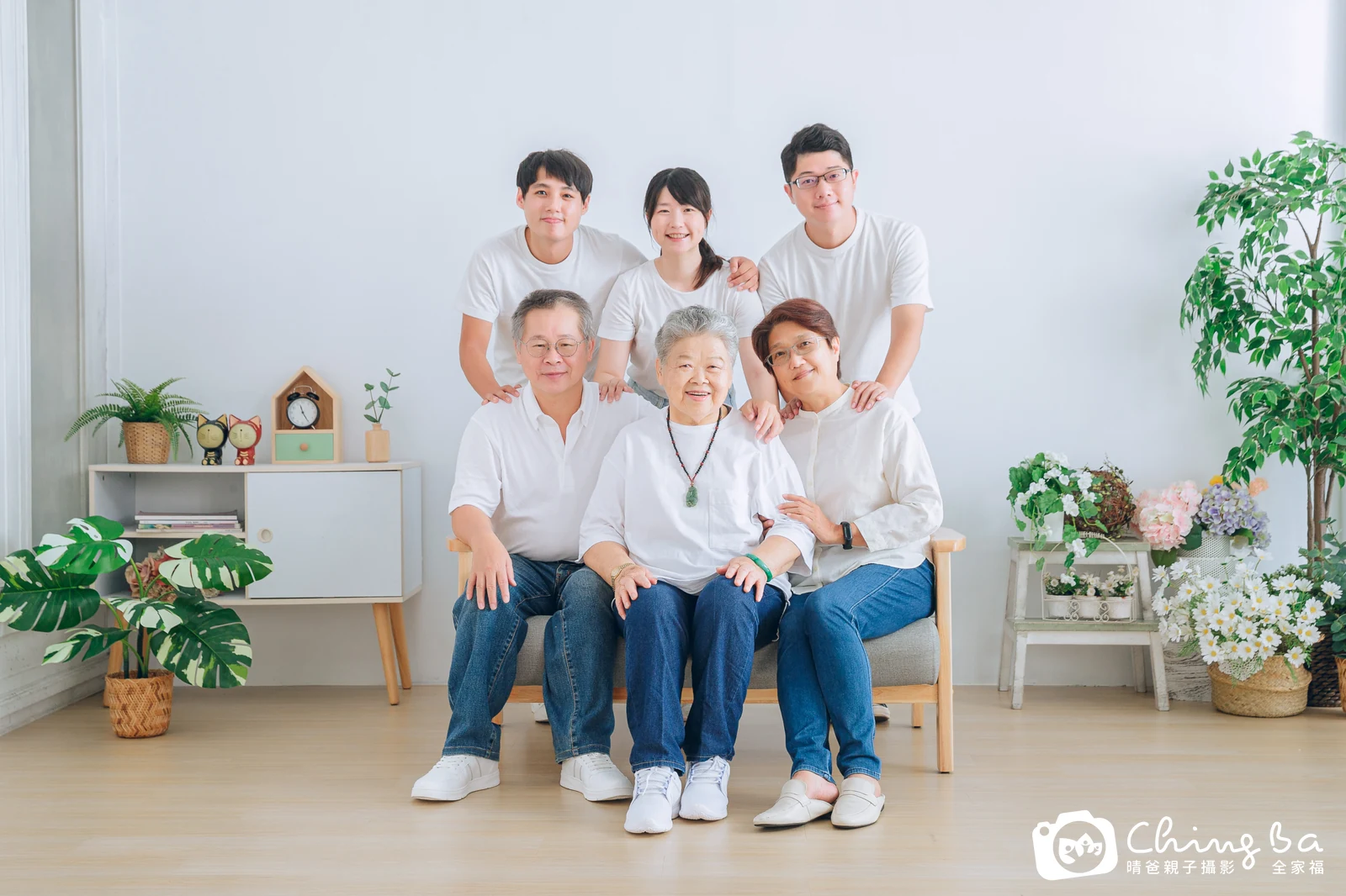 家族全家福作品｜2022 年夏季｜晴爸親子攝影
