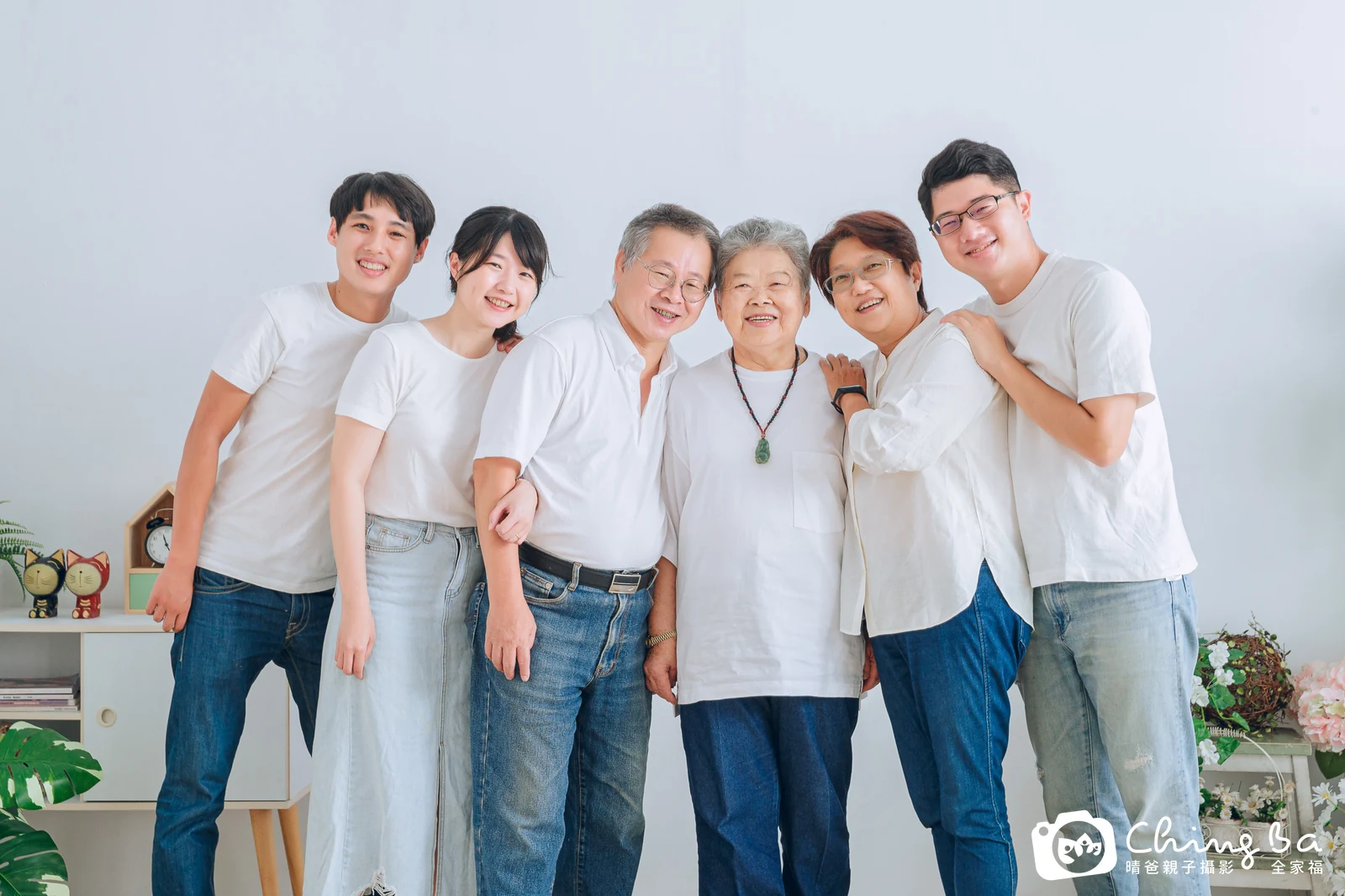 家族合照——晴爸親子攝影