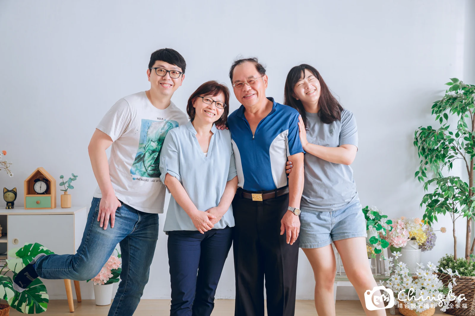 台中家族全家福攝影｜三代同堂
