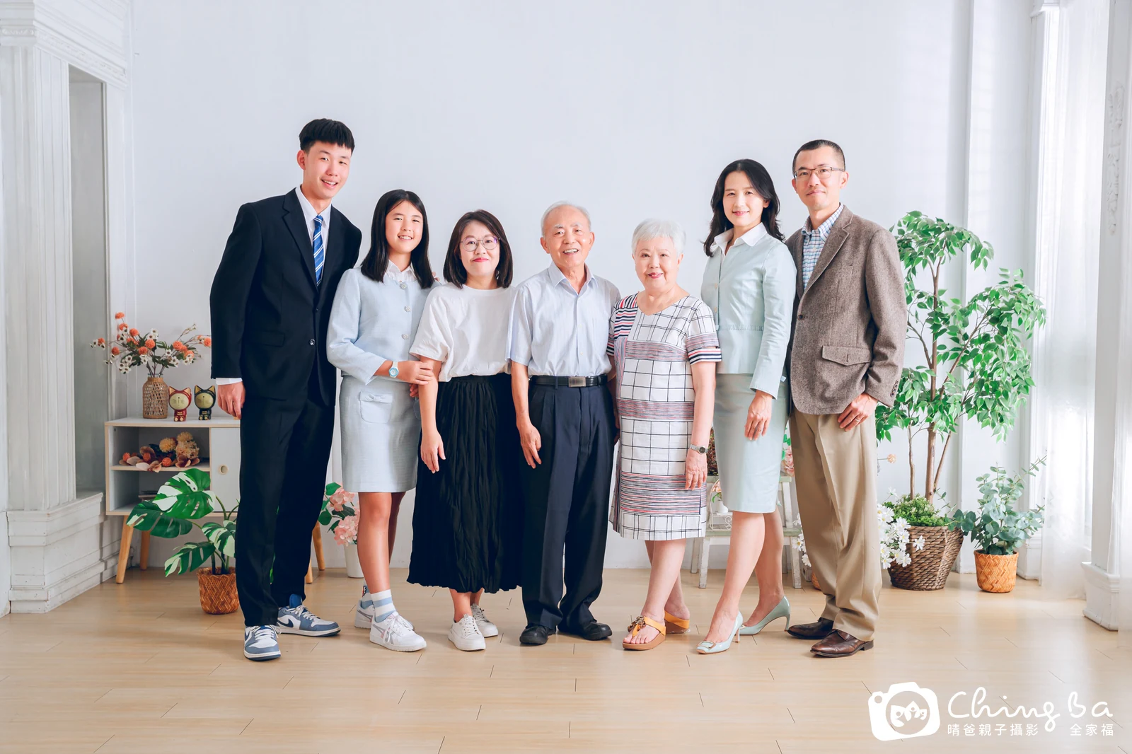 台中家族全家福攝影|三代同堂