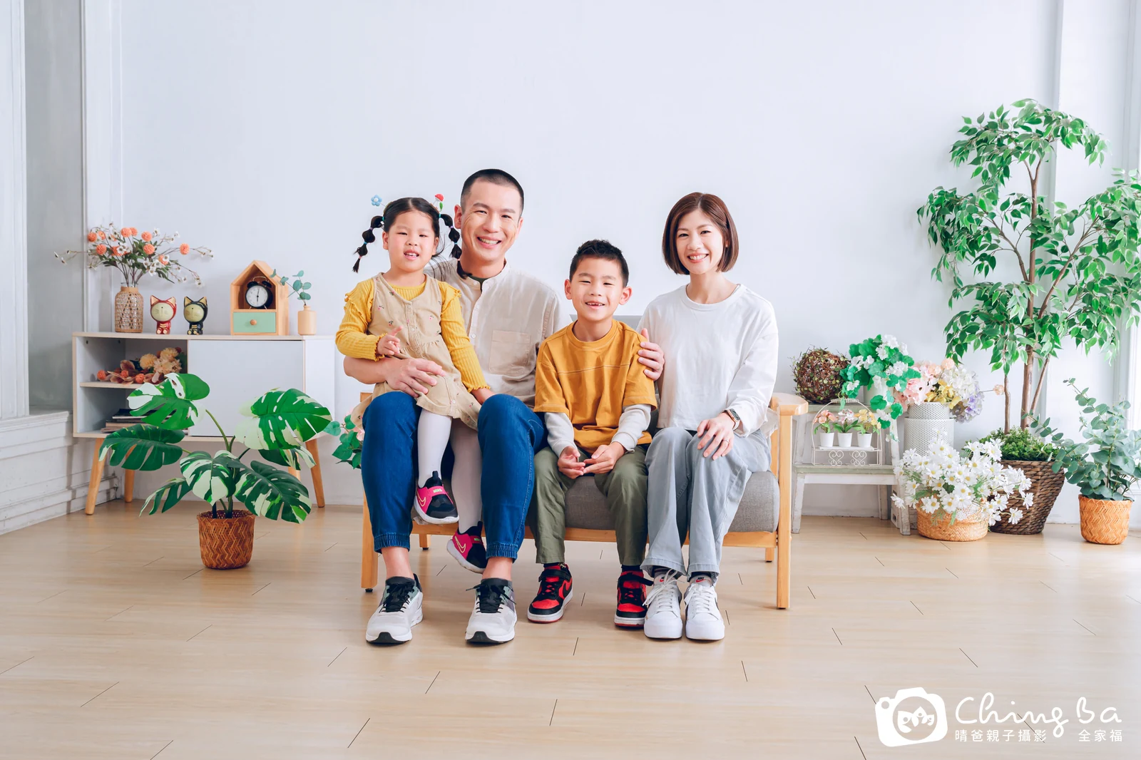 家族合照——晴爸親子攝影