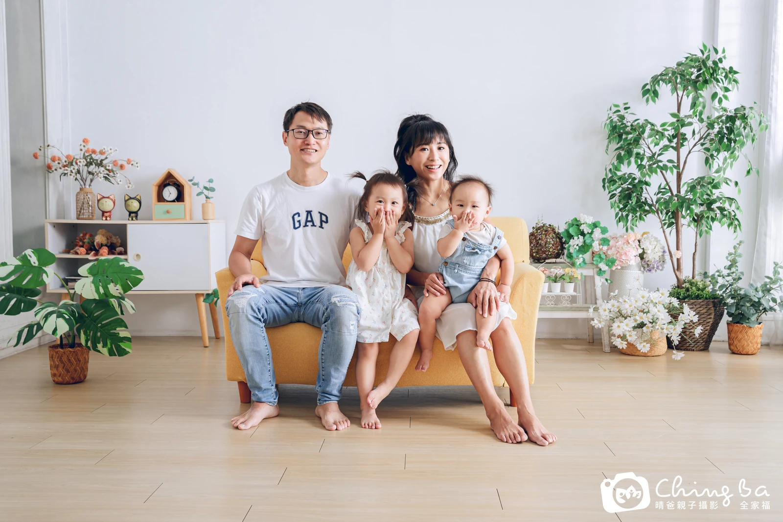 台中家族全家福攝影｜兩代