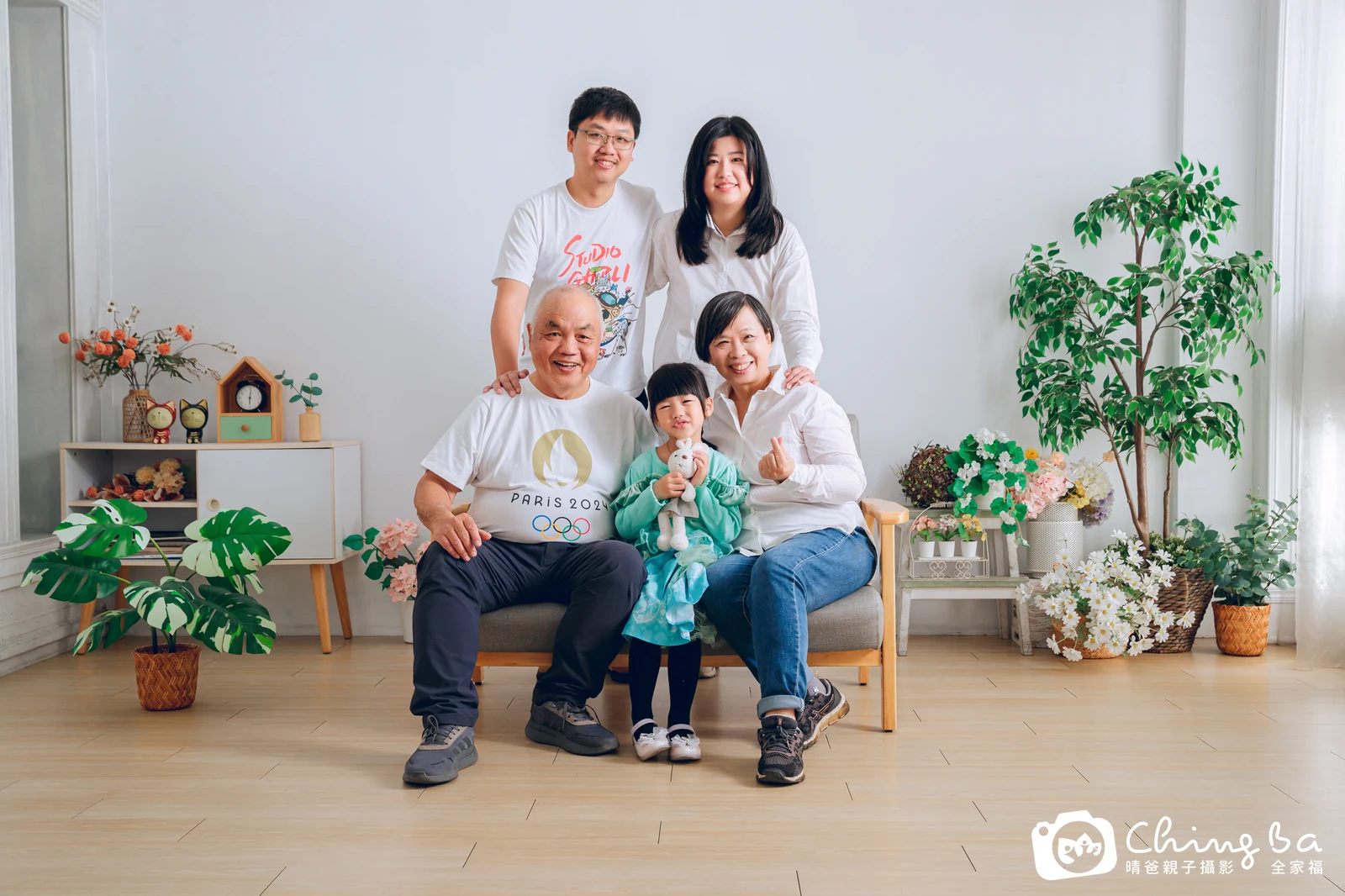 家族合照——晴爸親子攝影