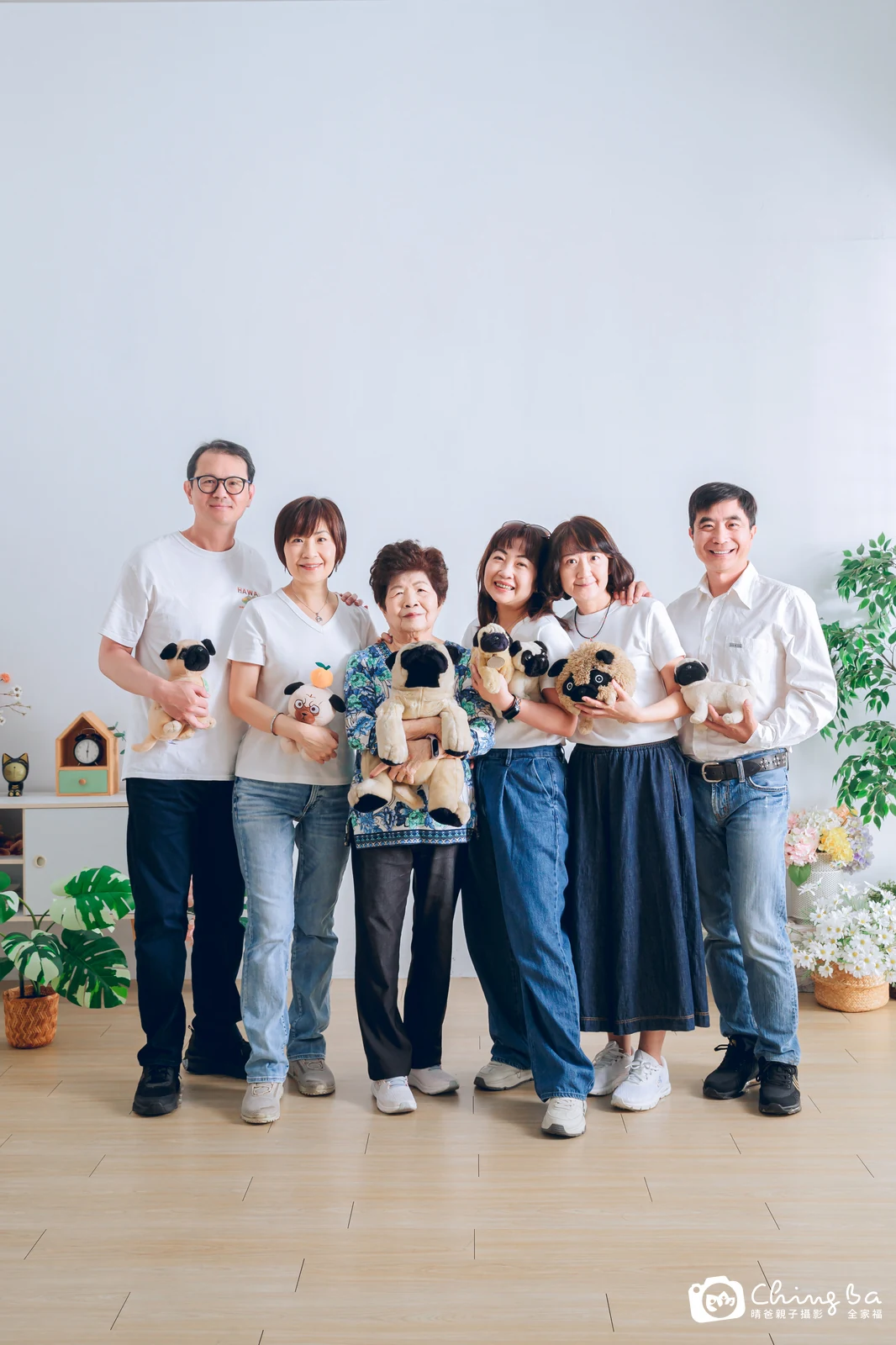 家族合照——晴爸親子攝影