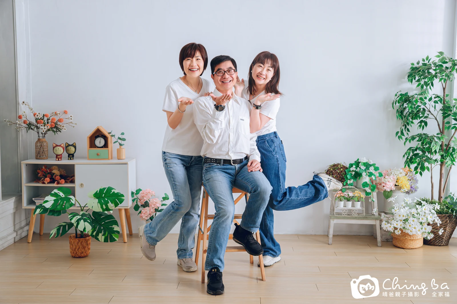 家族合照——晴爸親子攝影