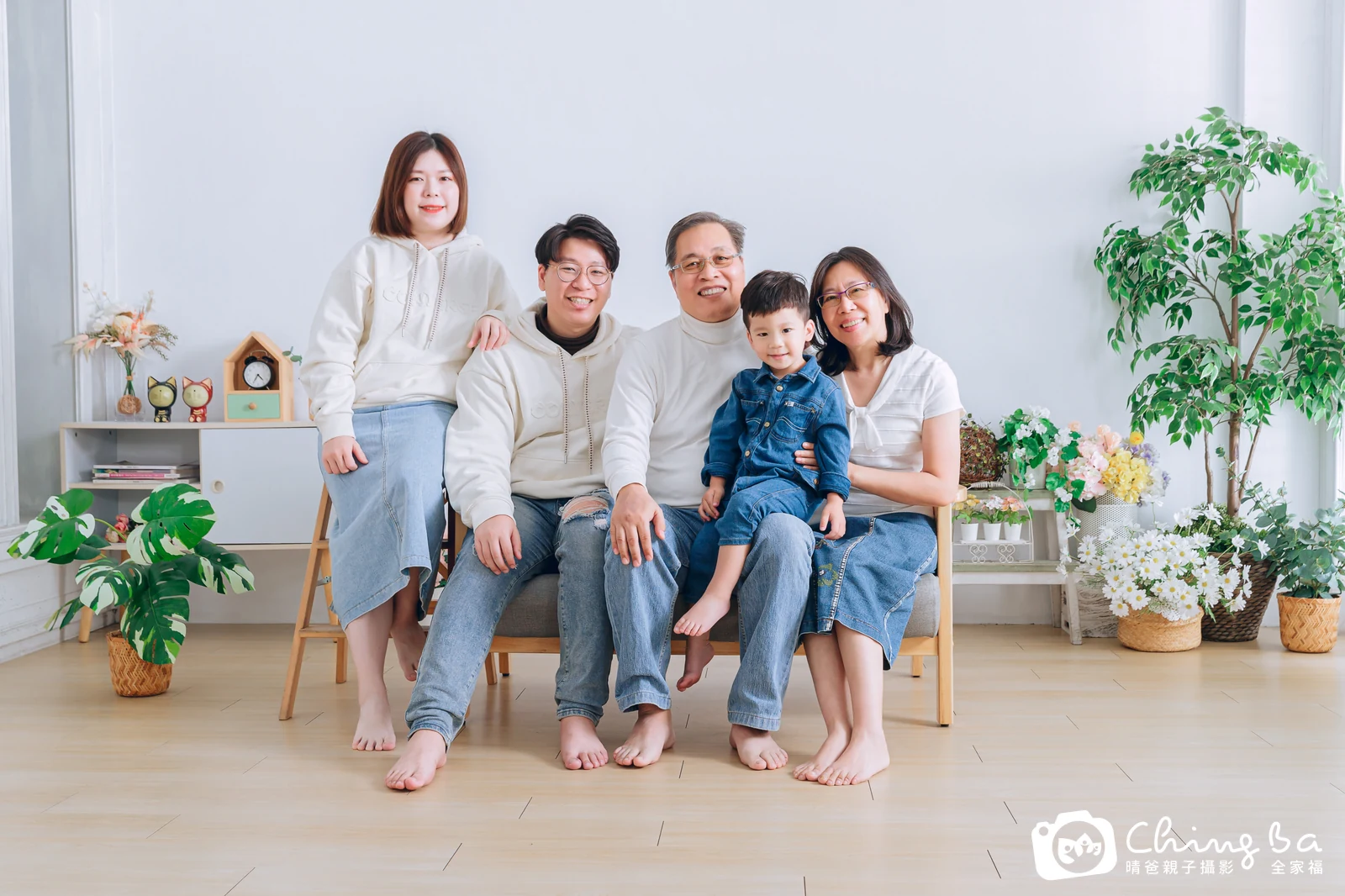 台中家族全家福攝影｜三代同堂
