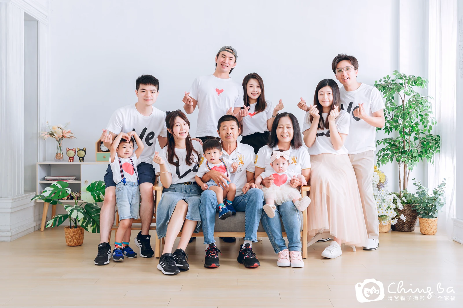 台中家族全家福攝影|三代同堂